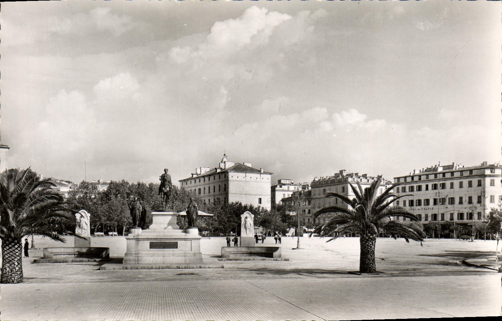 MODERN CARD Ajaccio Places General de Gaulle