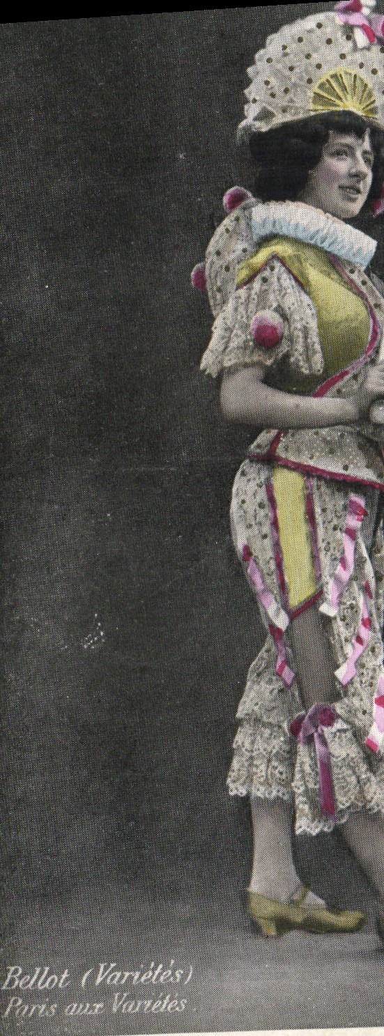 POSTAL Bellot París de la VENDIMIA con las variedades Cautin y Berger