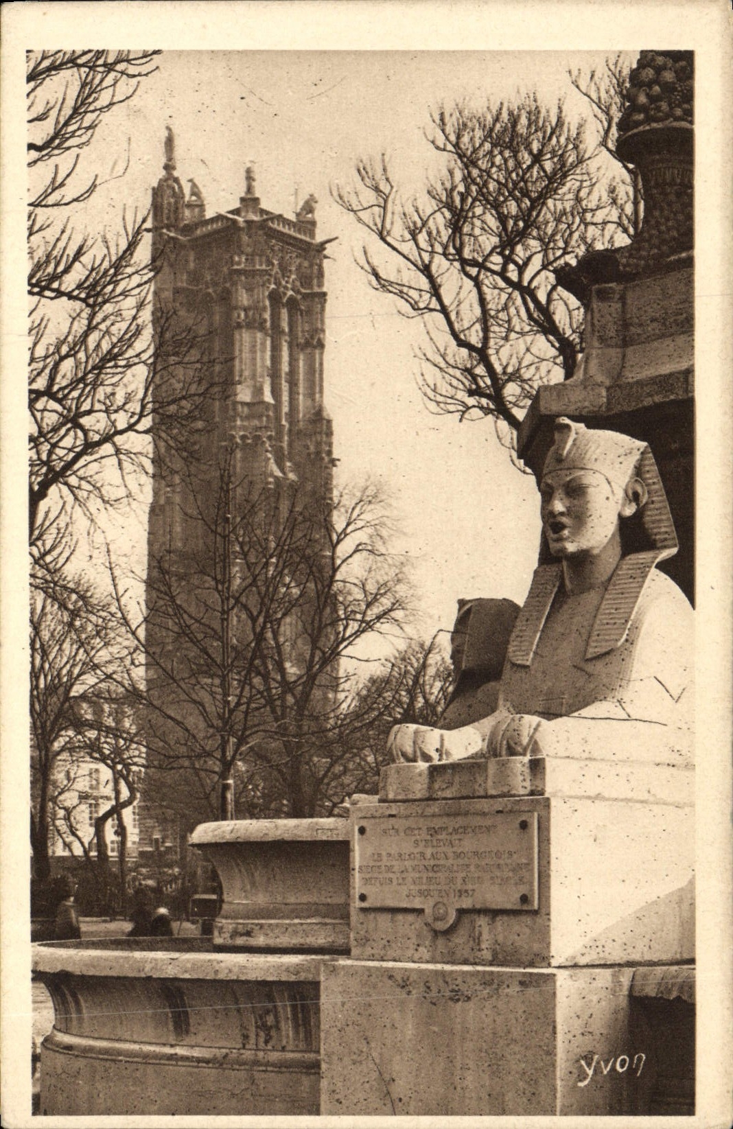 CPA Paris En Flanant La Tour St Jacques 