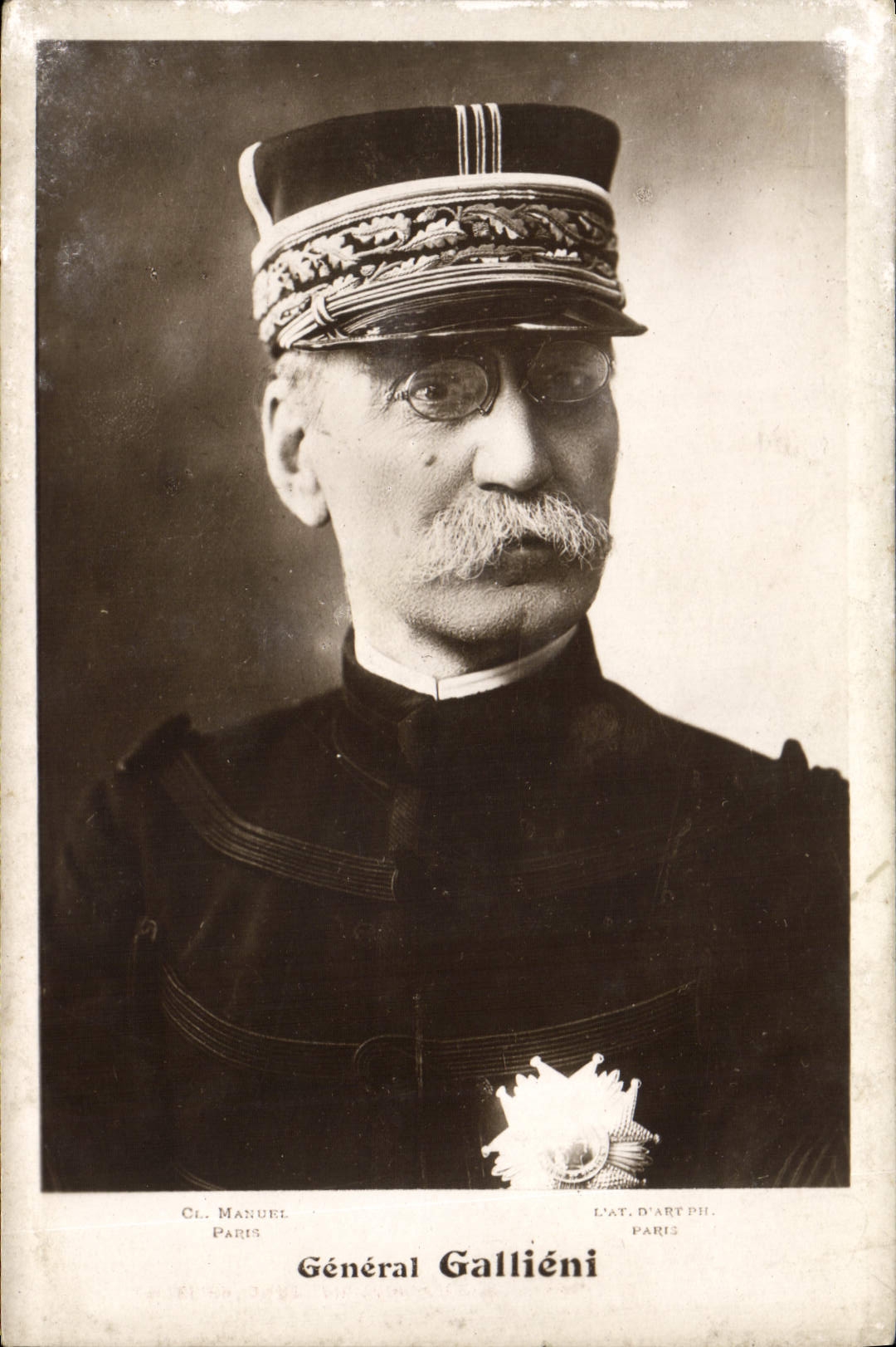 CPA General Gallieni Militaria 