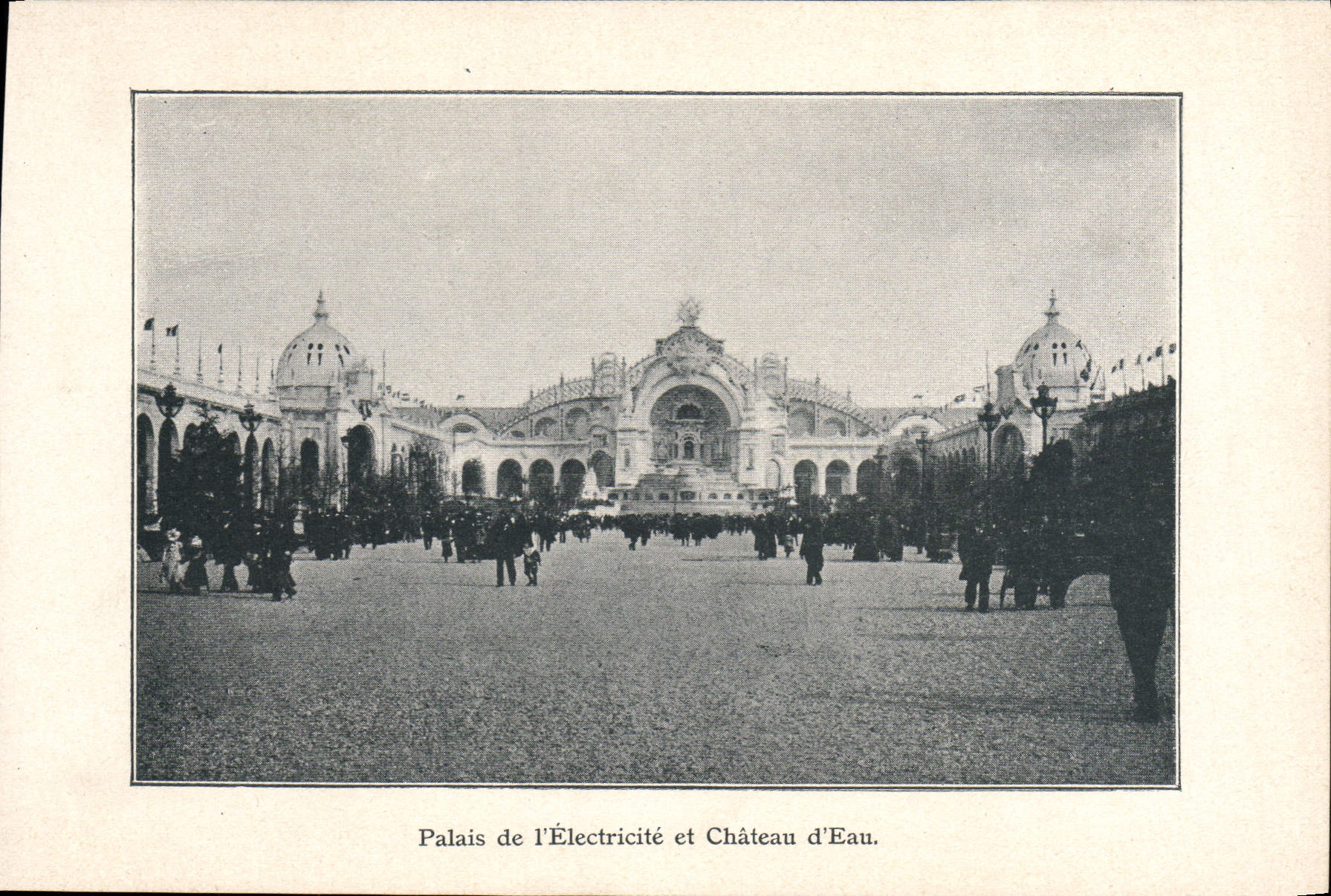 CPA Palais de l'Electricite et Chateau d'Eau Paris