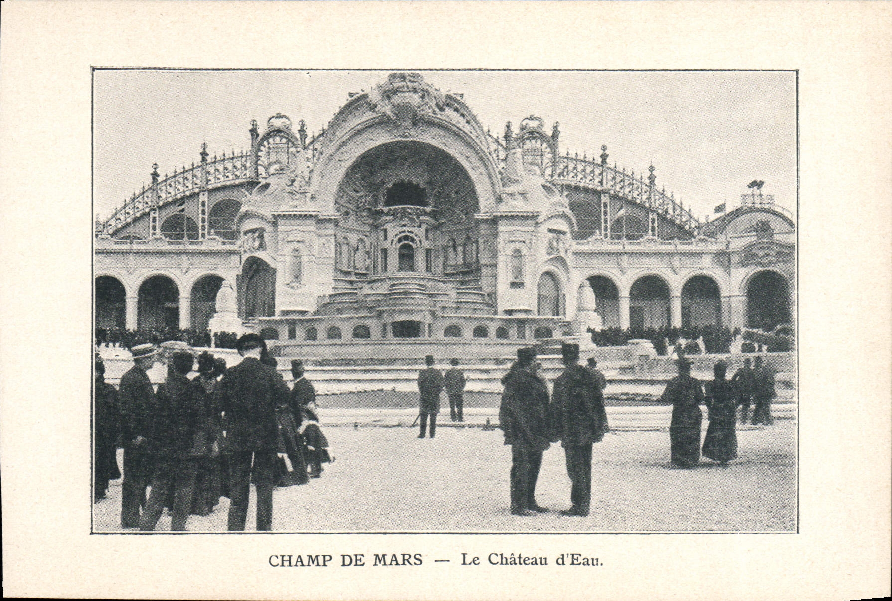 CPA Champ de Mars Le Chateau d'Eau Paris