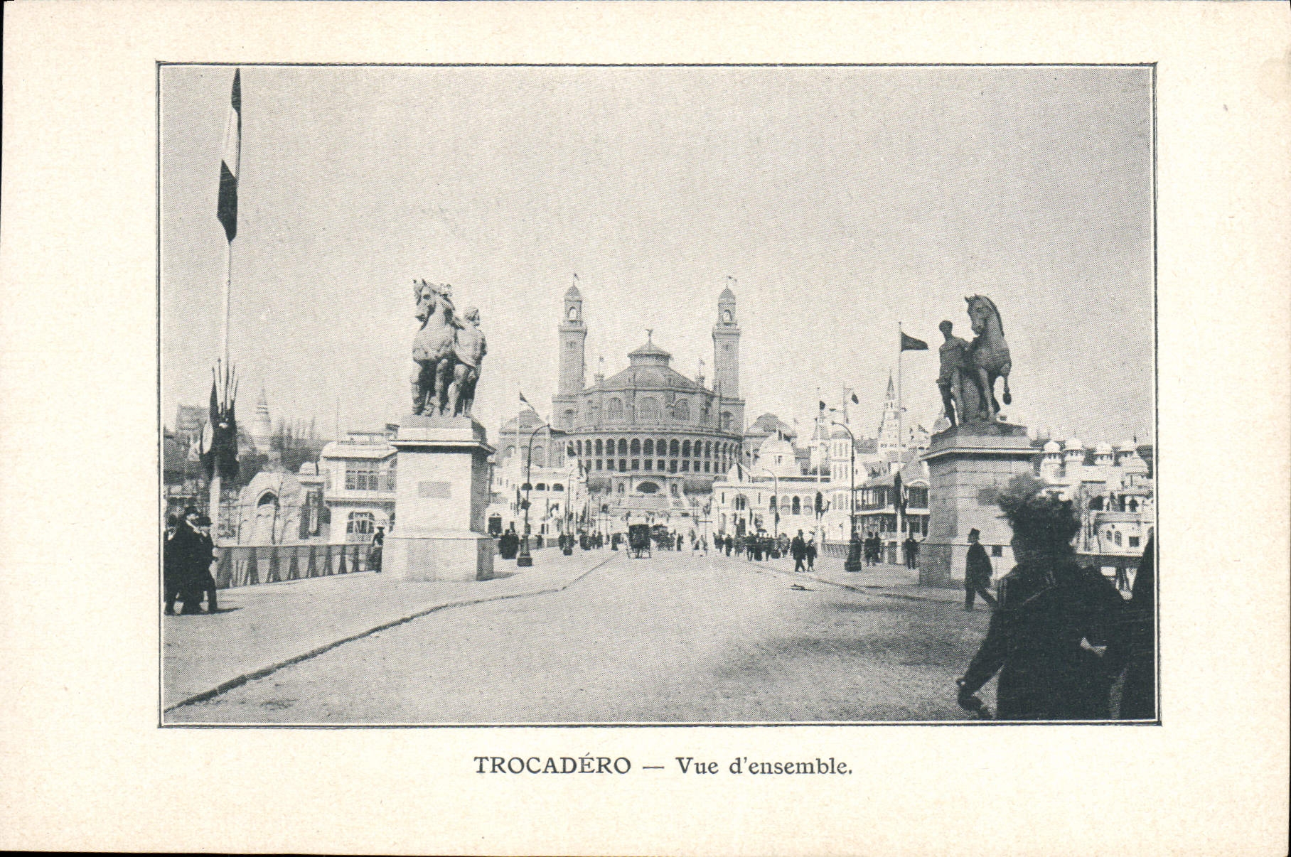 CPA Trocadero Vue d'ensemble Paris