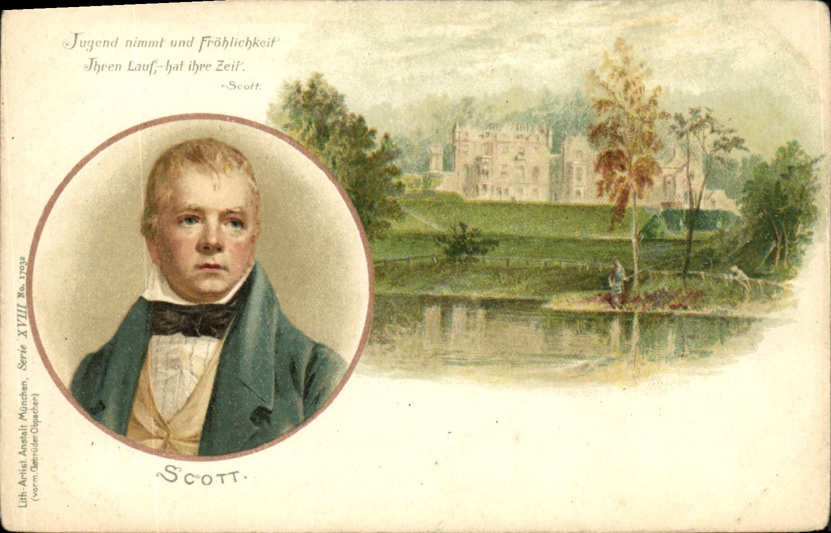 VINTAGE POSTCARD Scott