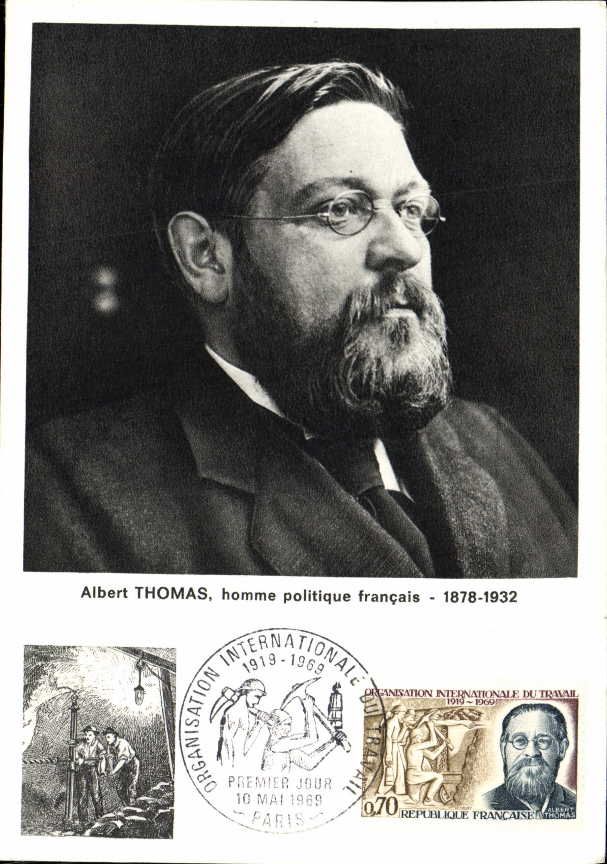 MAXIMUM CHART Albert Thomas politician French 1969