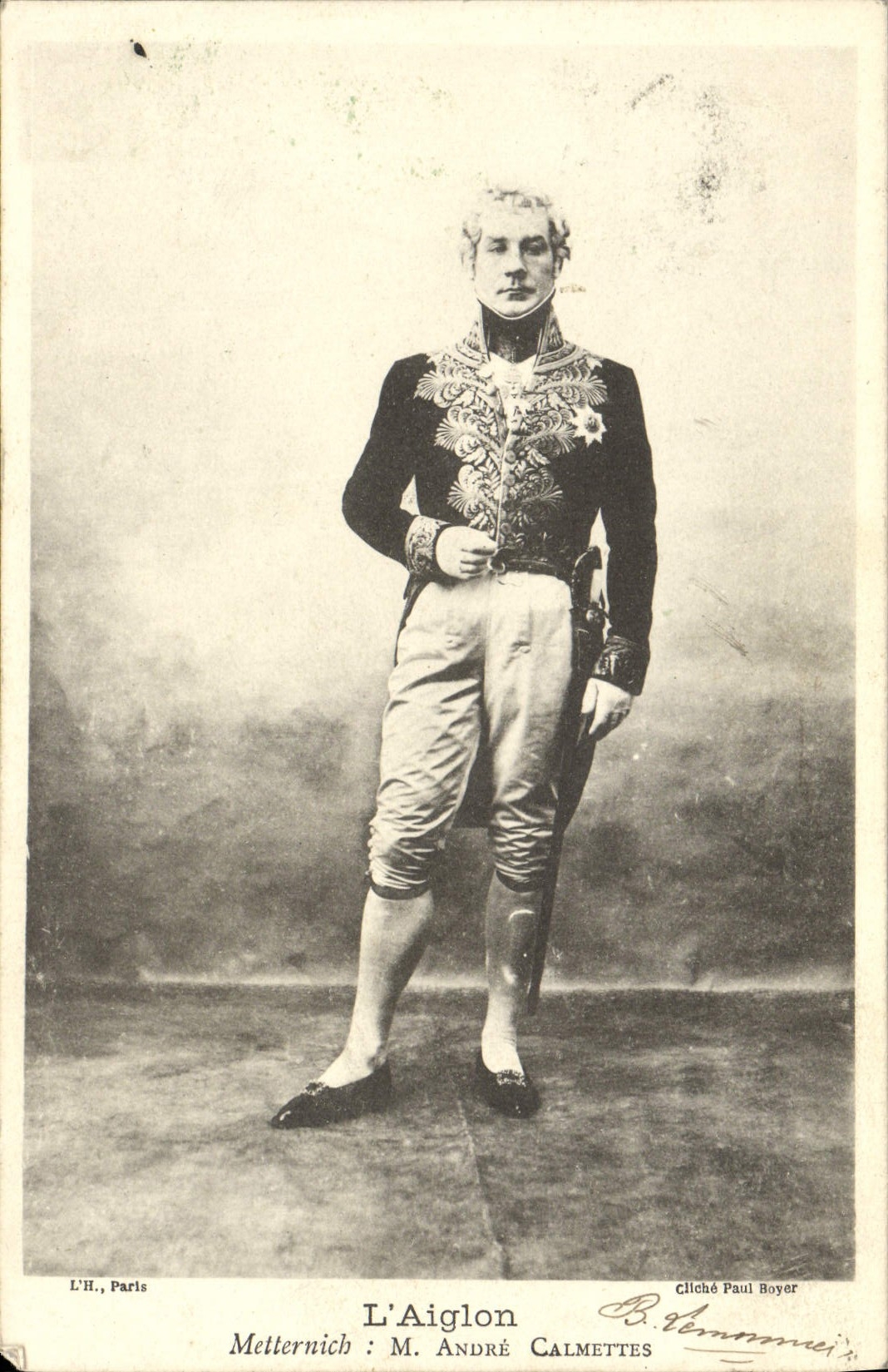 CPA L'Aiglon Metternich M Andre Calmettes