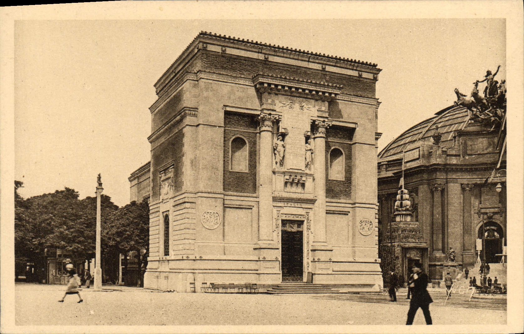 CPA Exposition Internationale des Arts Decoratifs Paris Pavillon national d'Italie