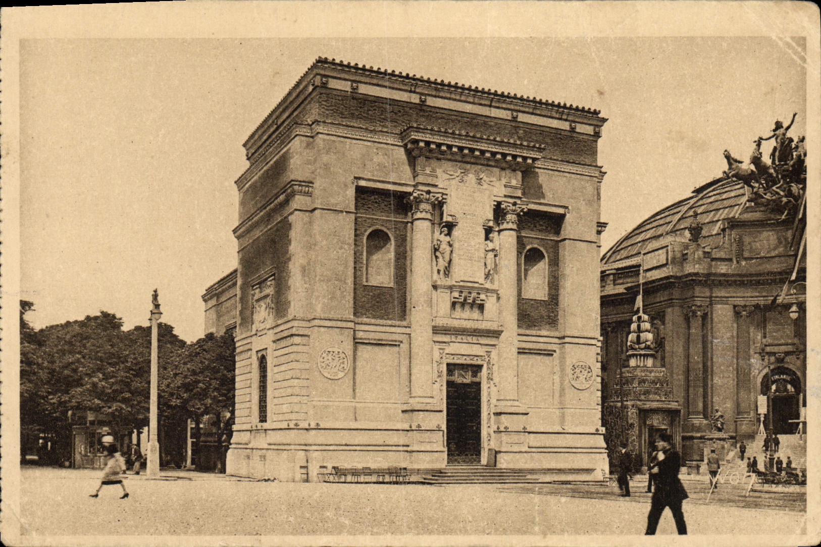 CPA Exposition Internationale des Arts Decoratifs Paris Pavillon national d'Italie