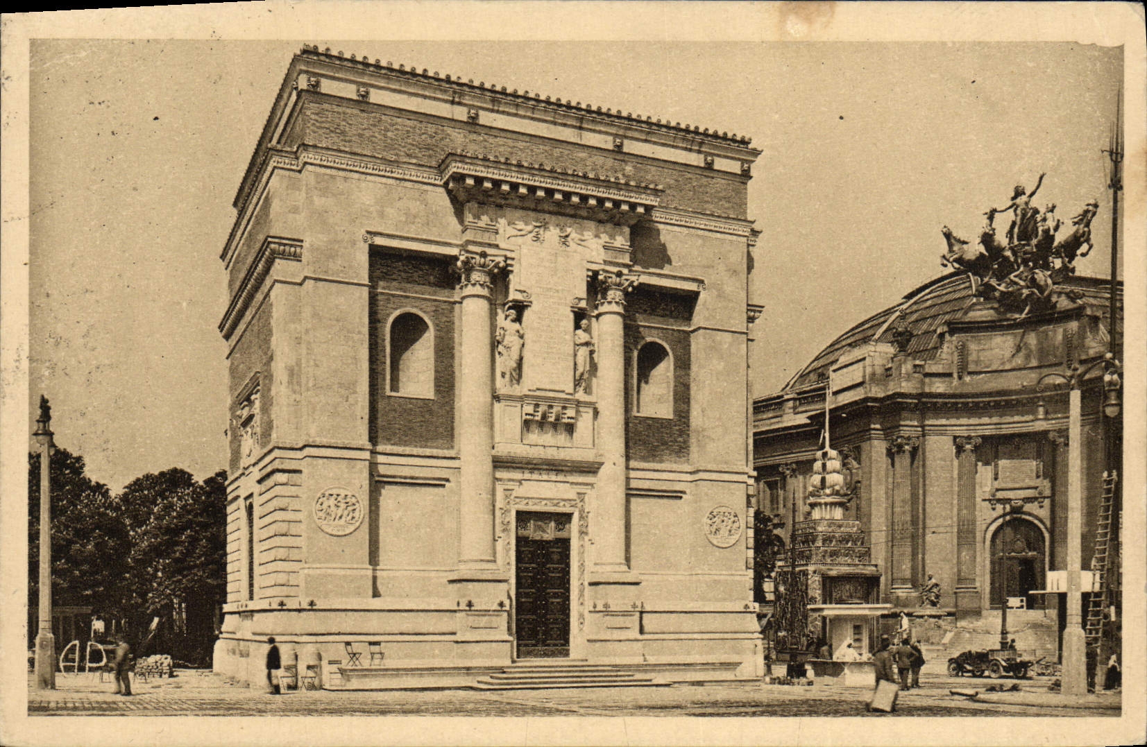 CPA Exposition Internationale des Arts Decoratifs Paris Pavillon national d'Italie