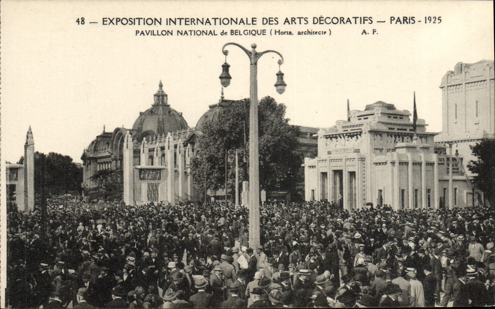 CPA Paris Exposition Internationale des Arts Decoratifs Pavillon National de Belgique Japon 