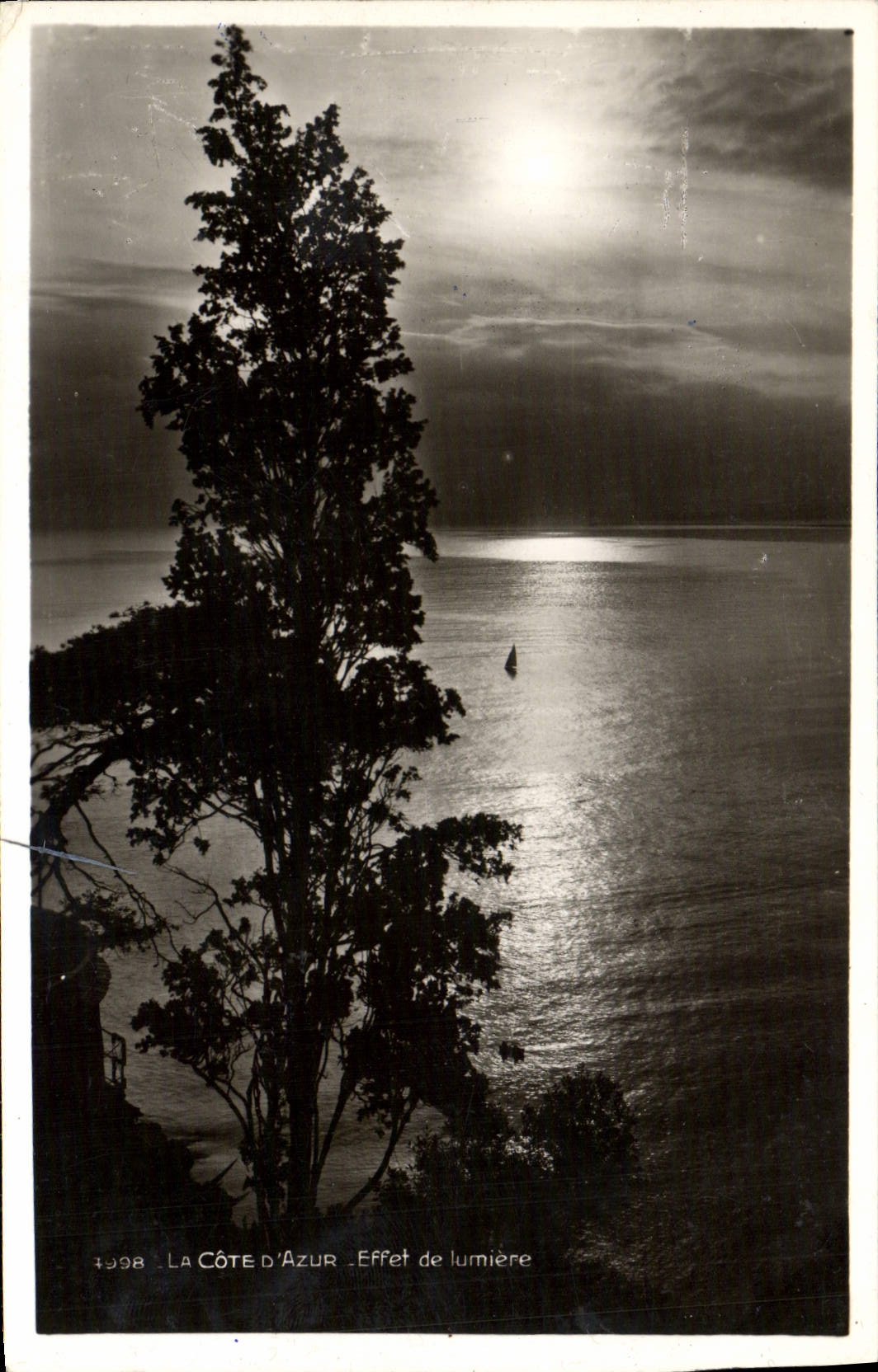 CPM La Cote D'Azur Effet de lumiere