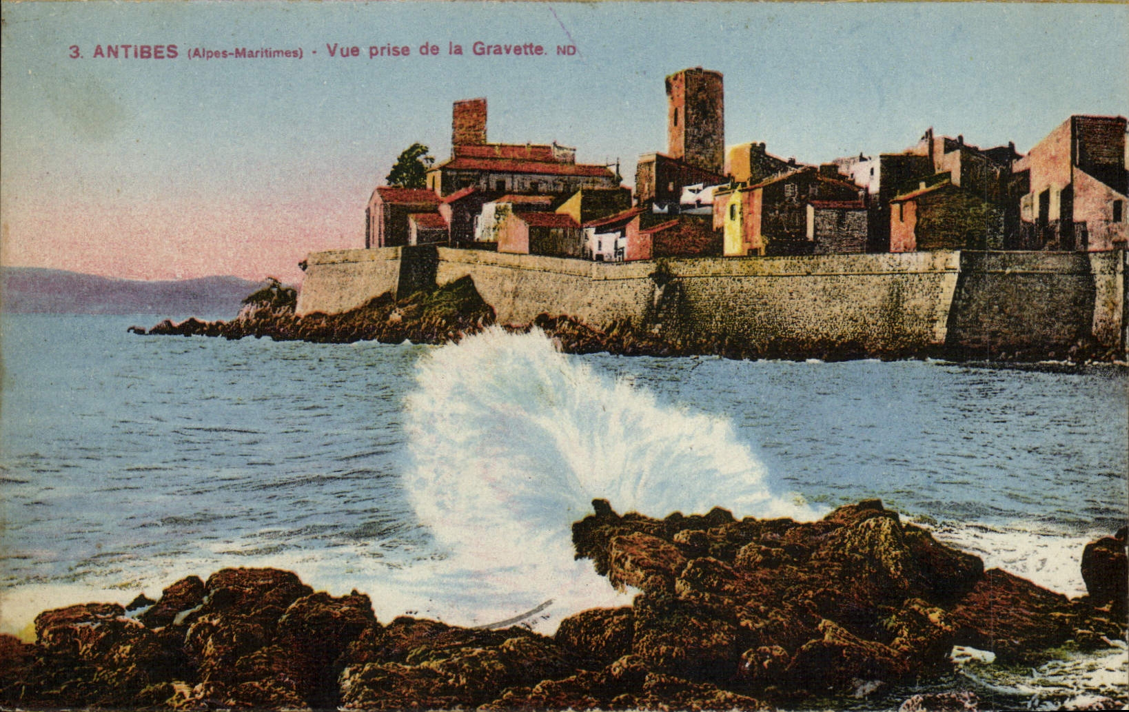 CPA Antibes Vue Prise de la Gravette