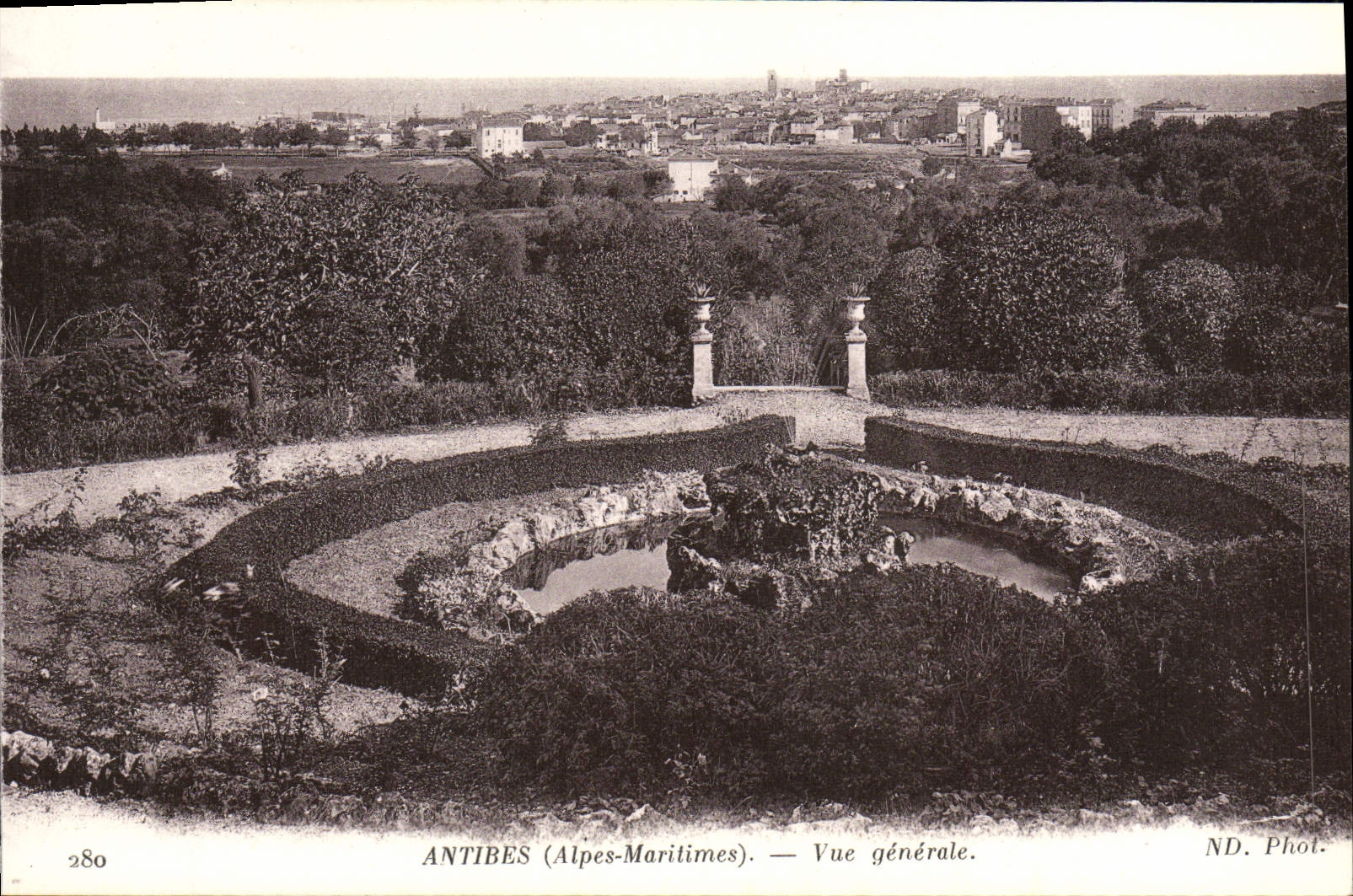 CPA Antibes Vue Generale 