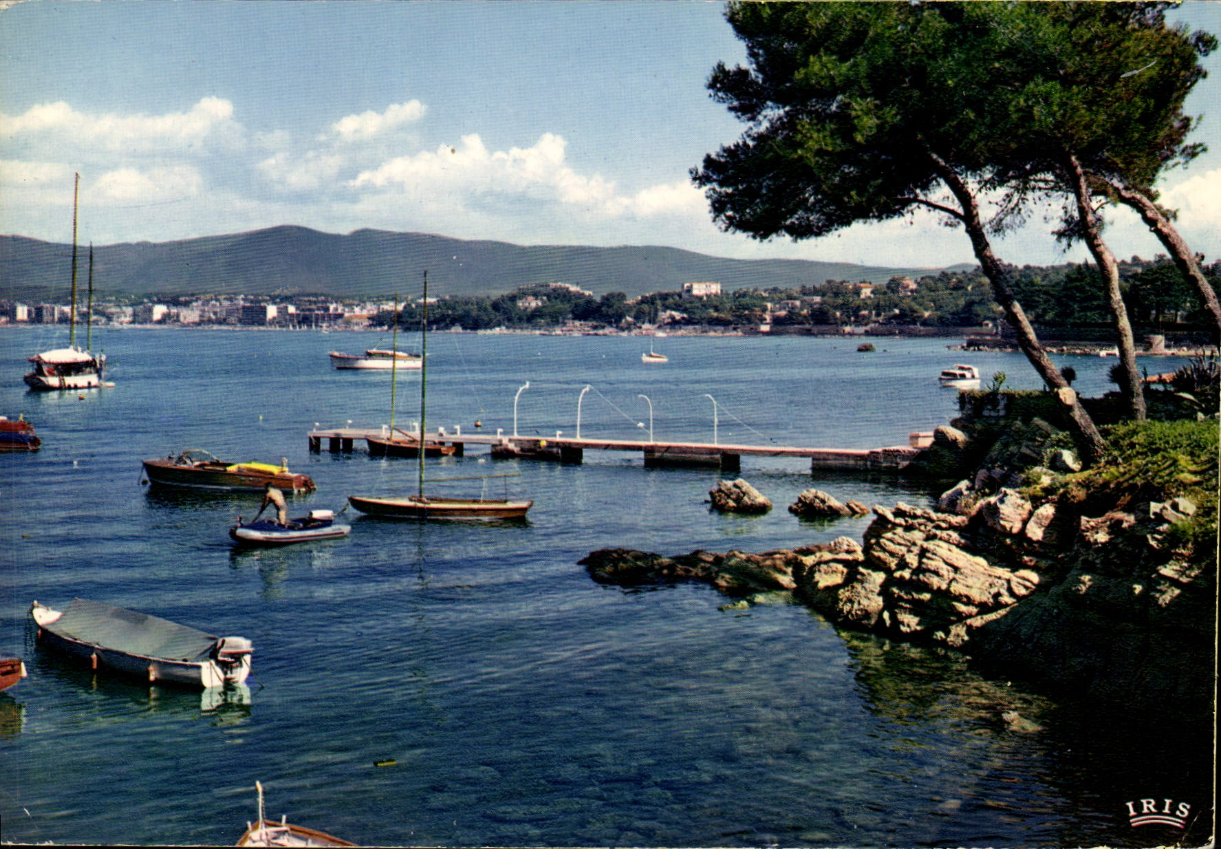 MODERN CARD Antibes the Cape and Its Creeks