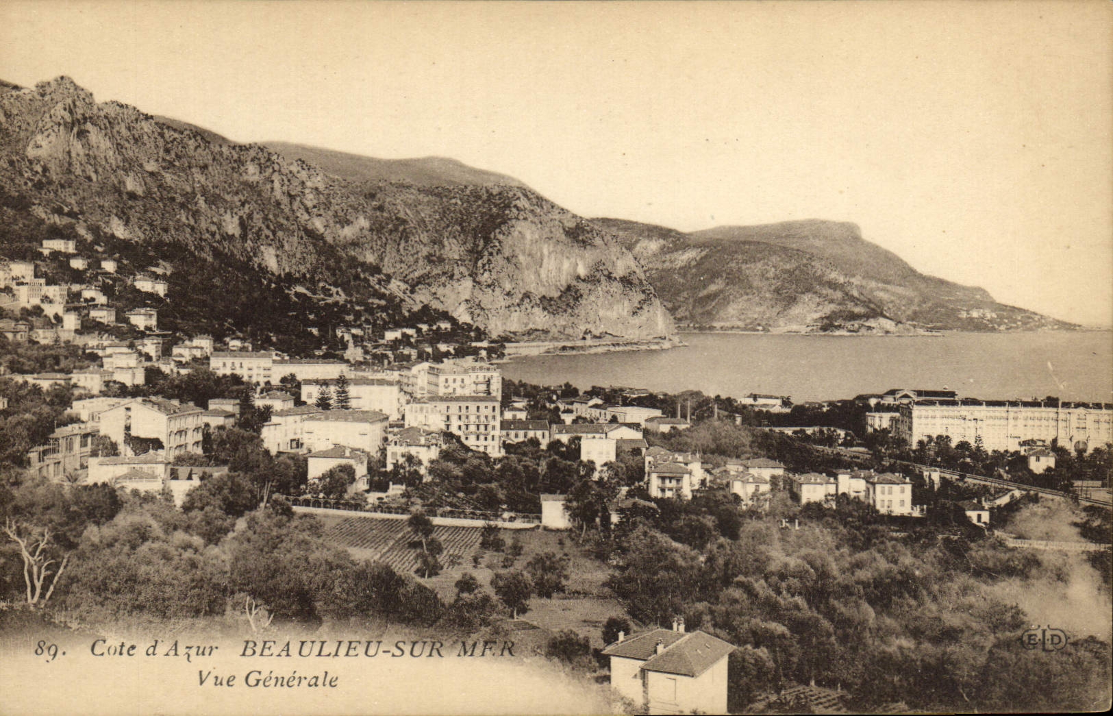 MODERN CARD Beaulieu On Sea View