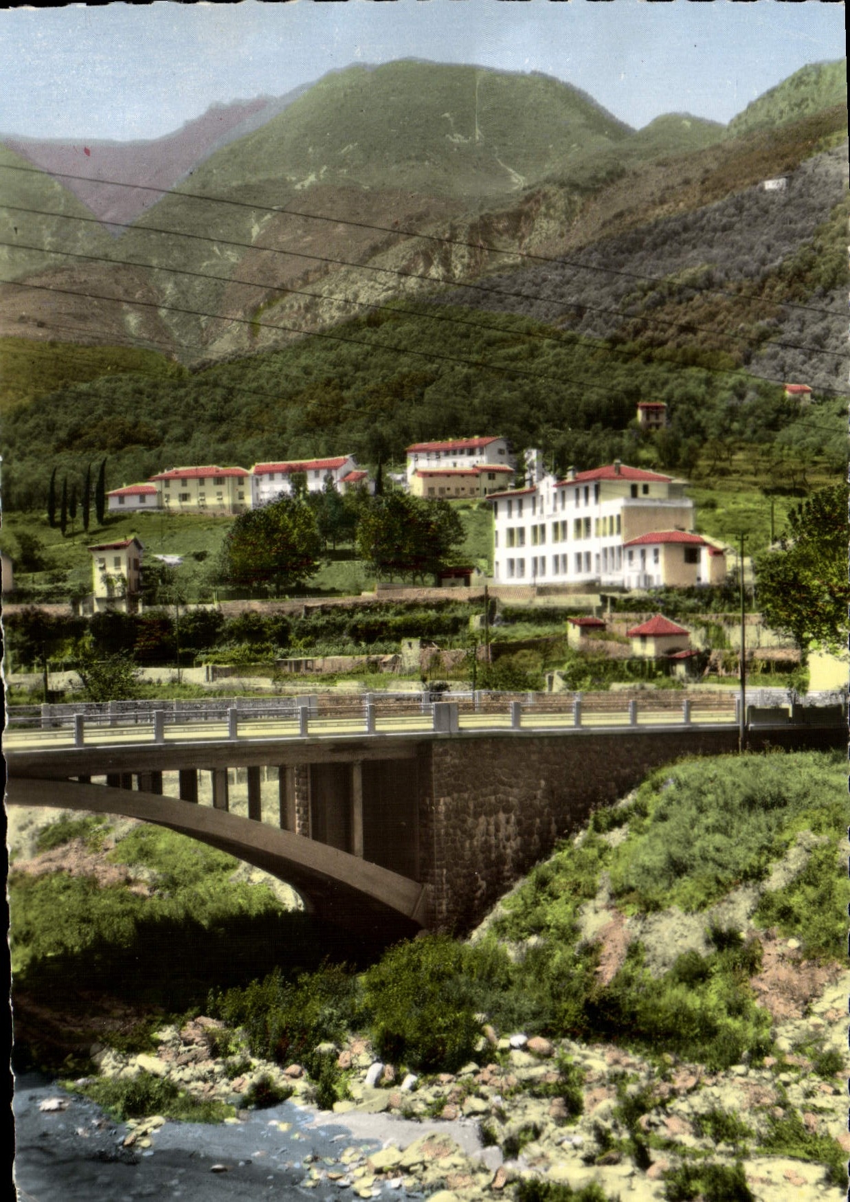 CPM Breil Sur Roya Les Ecoles et les Villas