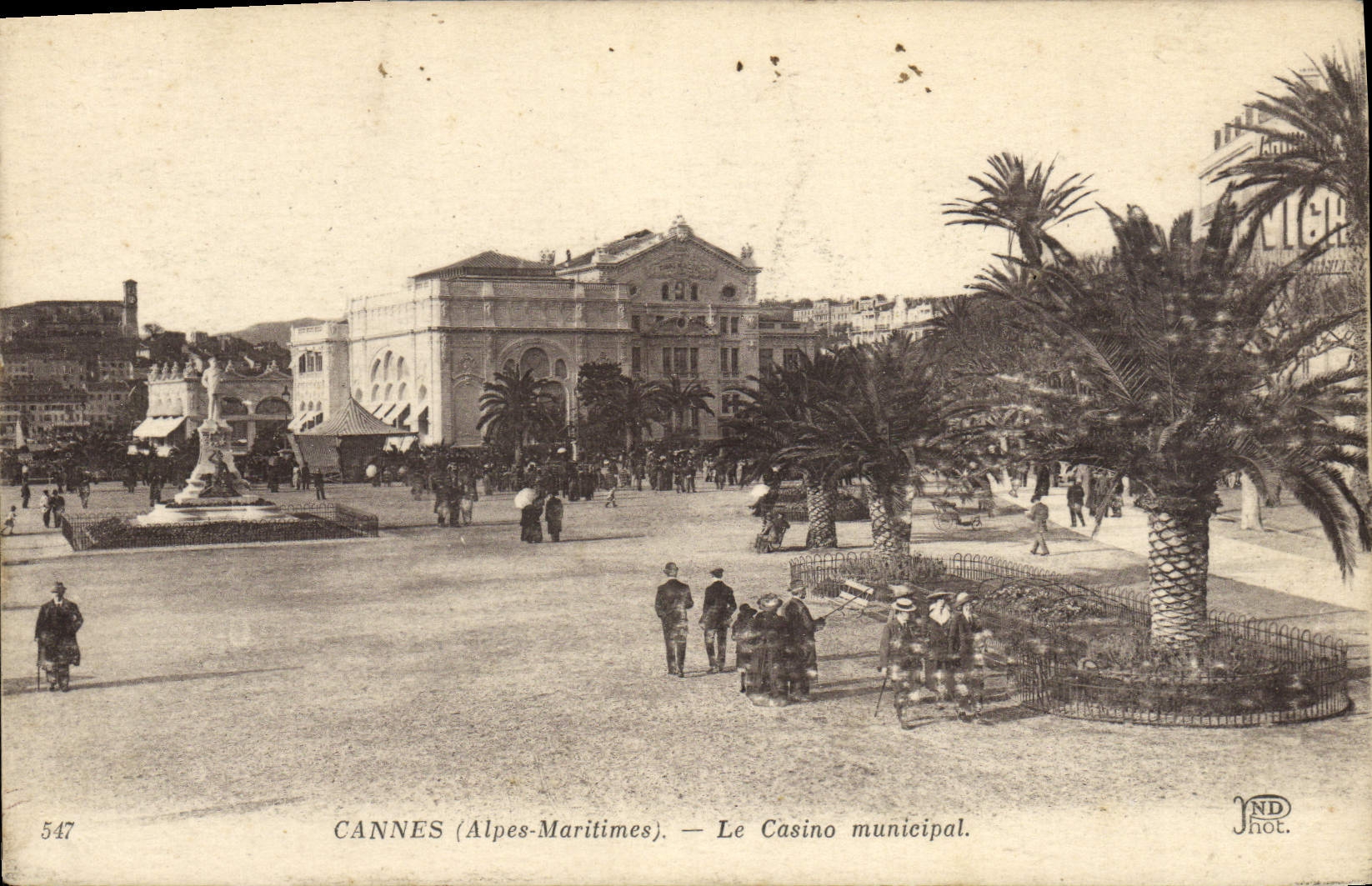 CPA Cannes Le Casino Municipal