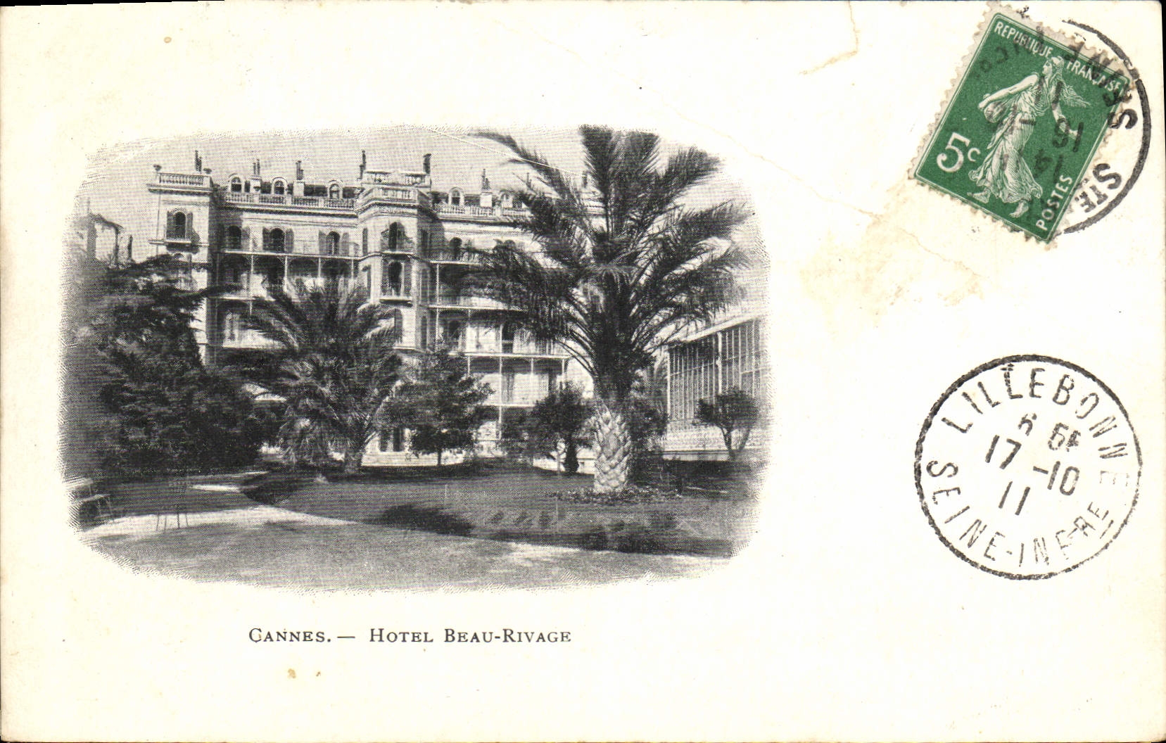 CPA Cannes Hotel Beau Rivage