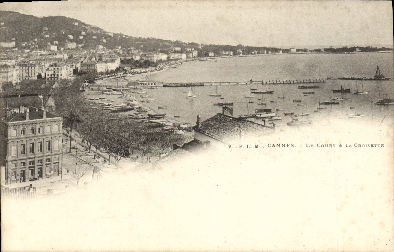CPA Cannes La cours et la Croisette