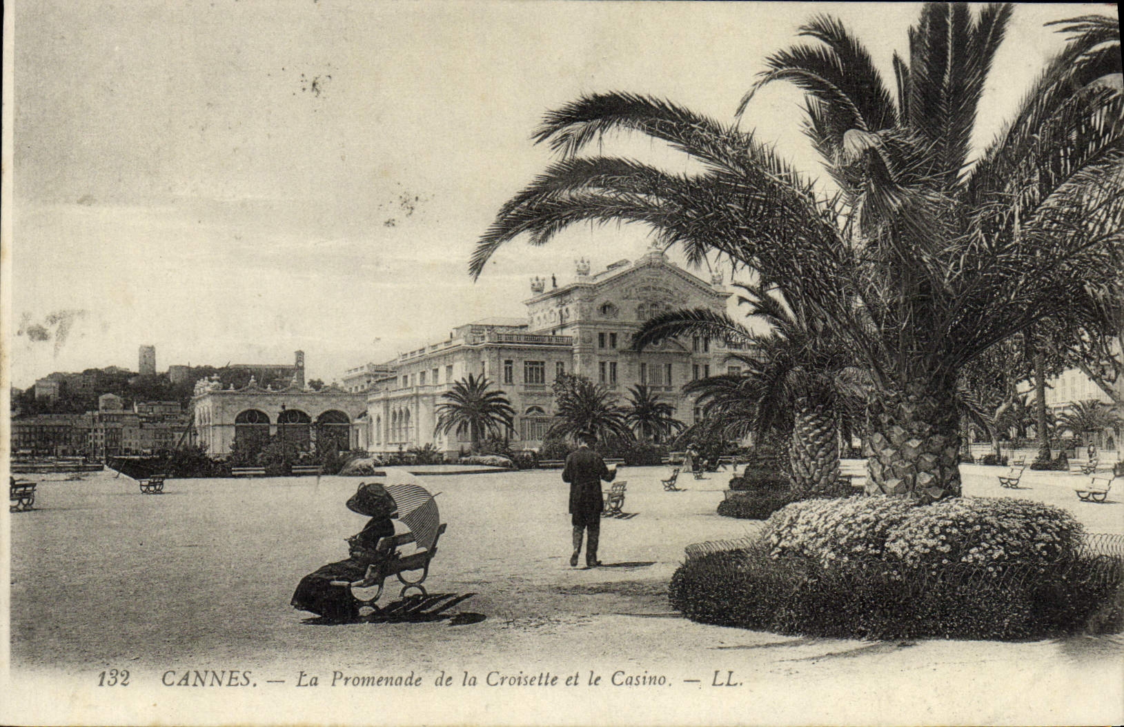 CPA Cannes La Promenade de la Croisette et le Casino