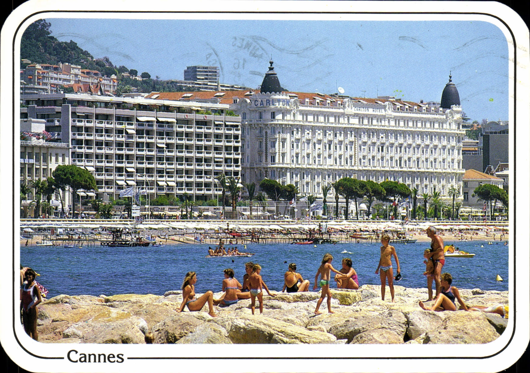 MODERN CARD Cannes the Small cross and Carlton