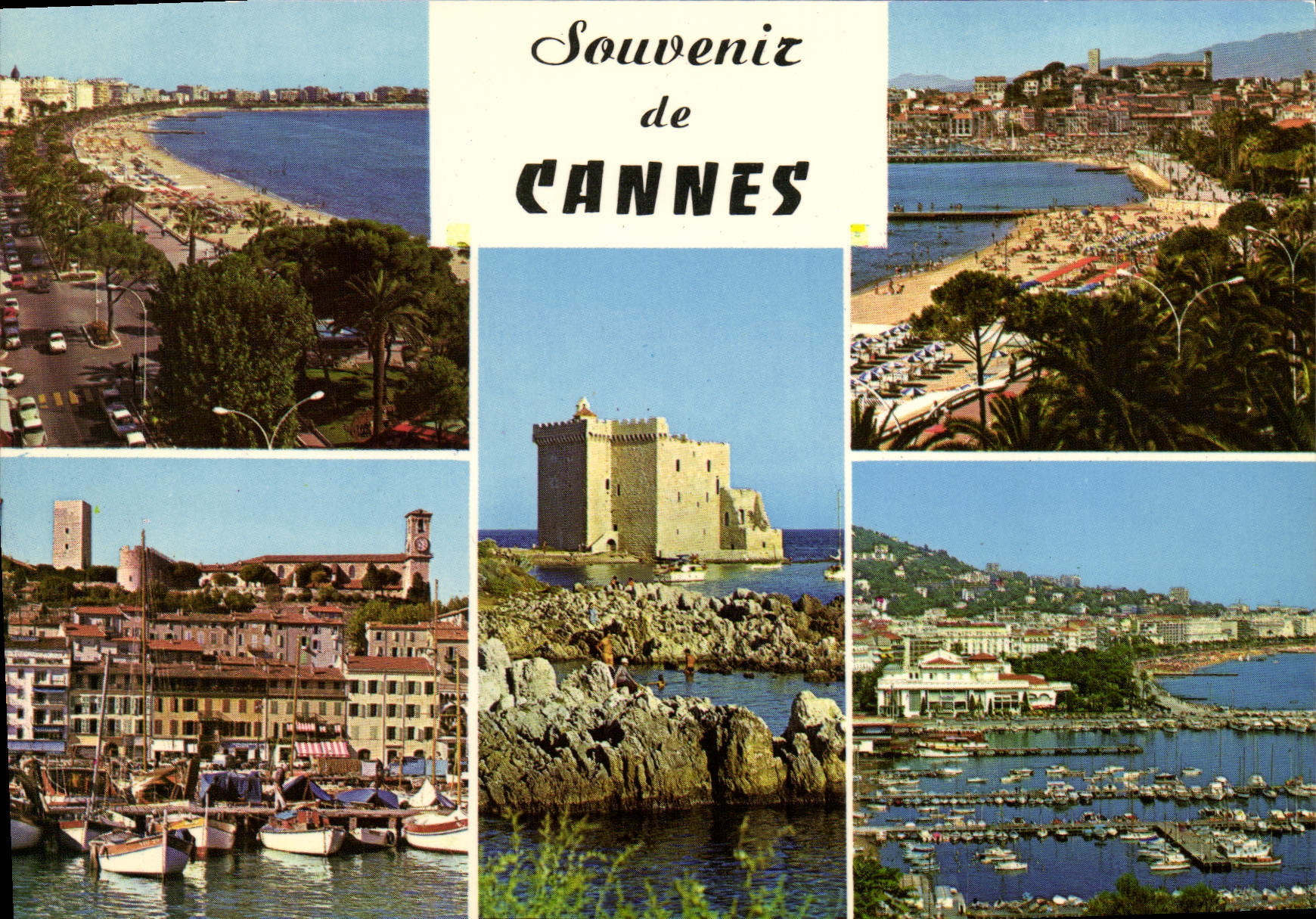 CPM Cannes Souvenir De Cannes