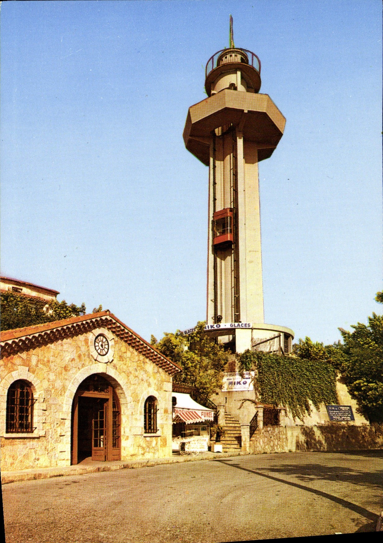 MODERN CARD Cannes Super Parks Funicular and Observatory
