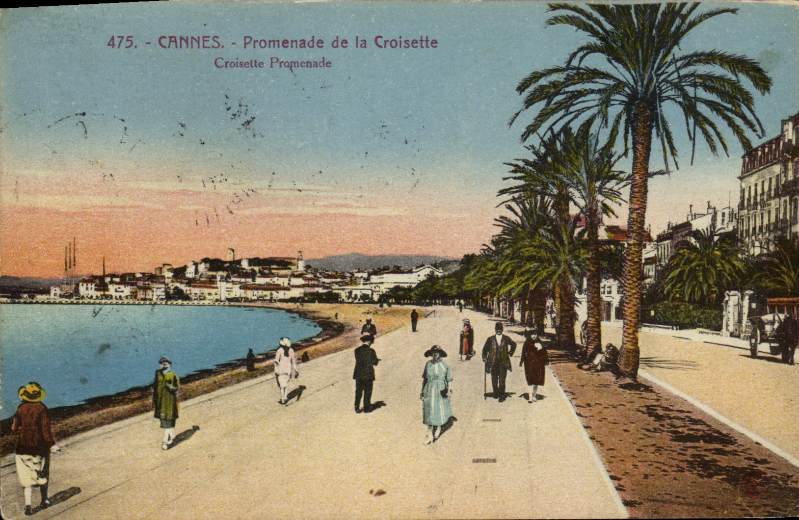 CPA Cannes Promenade de la Croisette