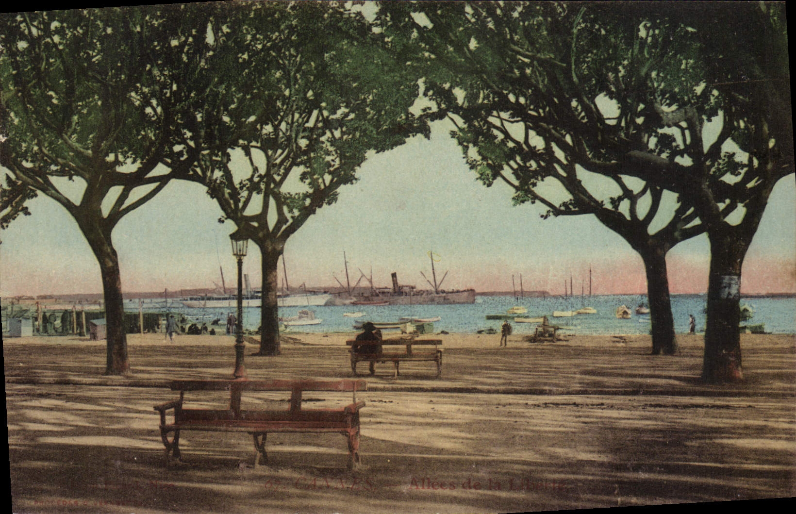 CPA Cannes Le Mont Chevalier