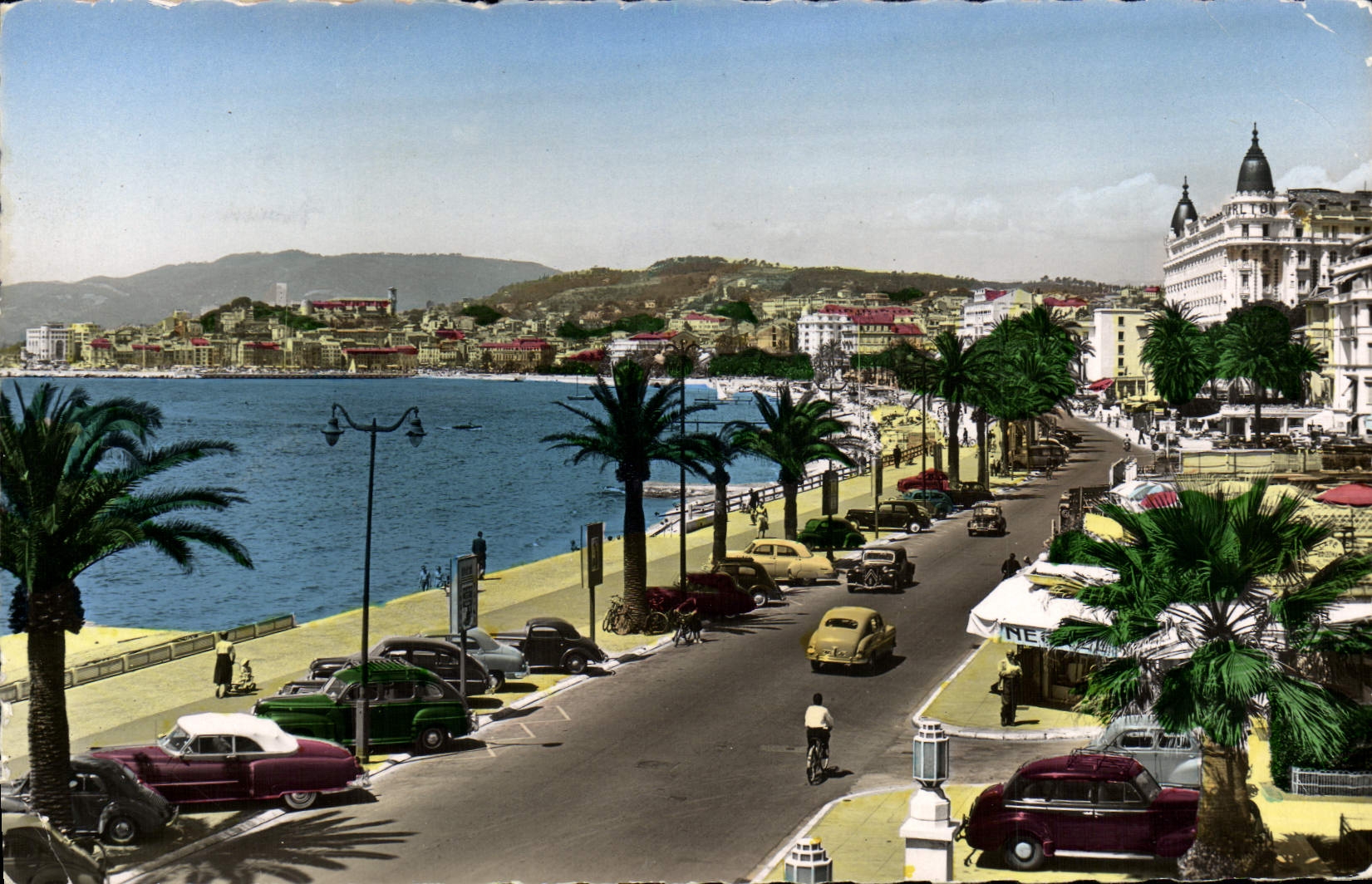 CPA Cannes La Croisette et la Baie