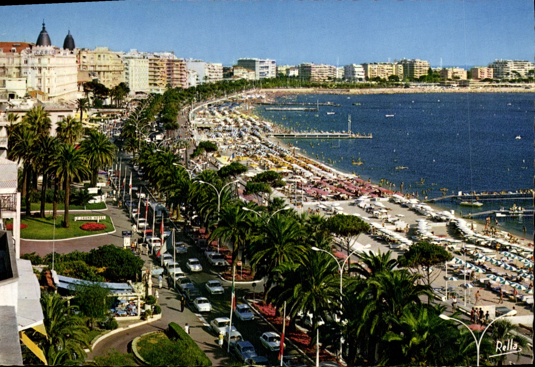 CPM Cannes Le Carlton le Miramar le Martinez