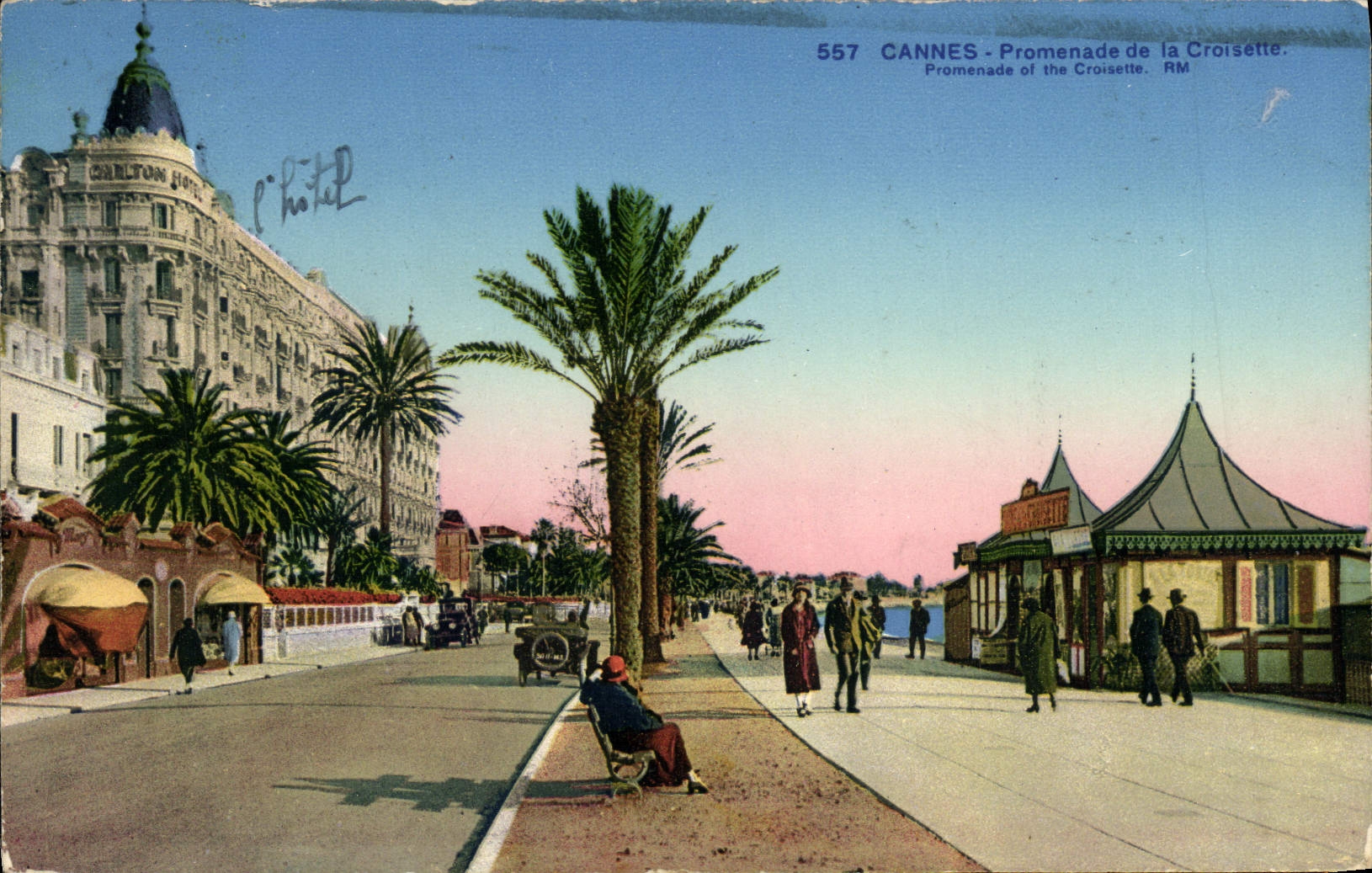 CPA Cannes Promenade de la Croisette