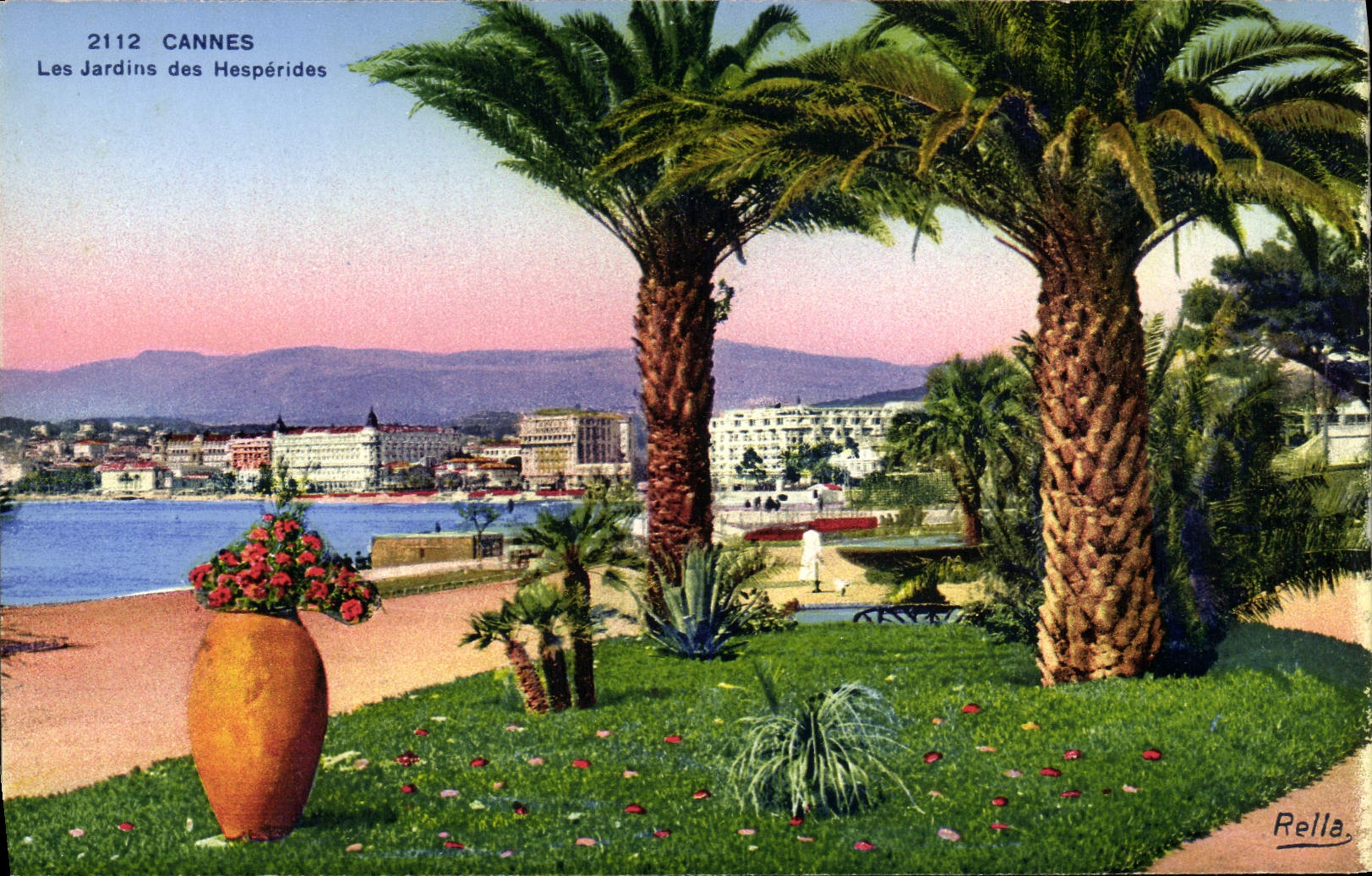 CPA Cannes Les Jardins Des Hesperides