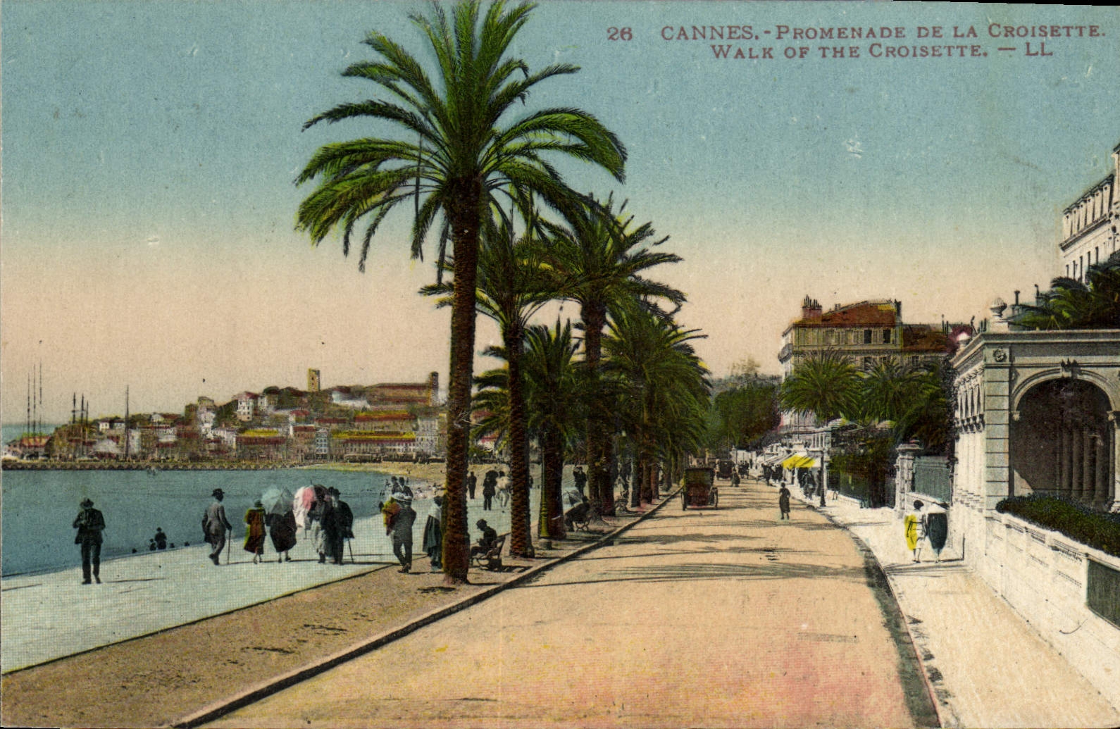 CPA Cannes Promenade De La Croisette