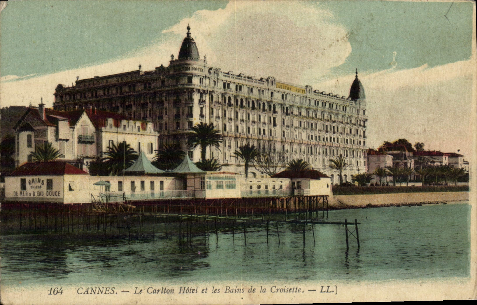 CPA Cannes Le Carlton Hotel et les Bains de la Croisette
