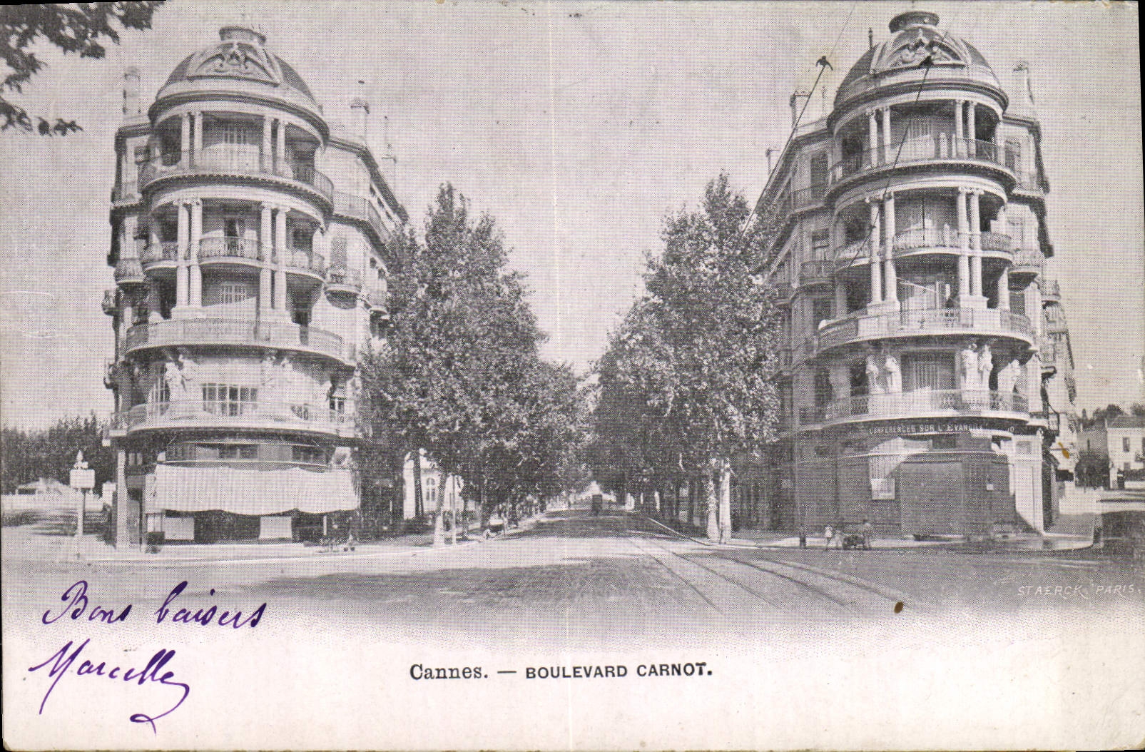 CPA Cannes Boulevard Carnot