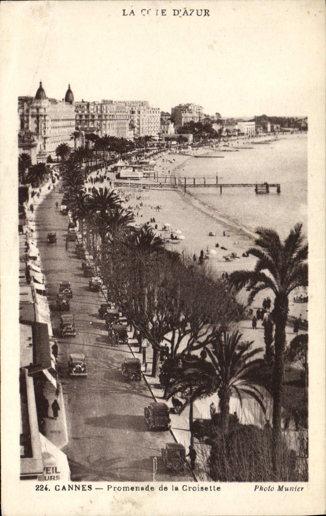 CPA Cannes Promenade De La Croisette
