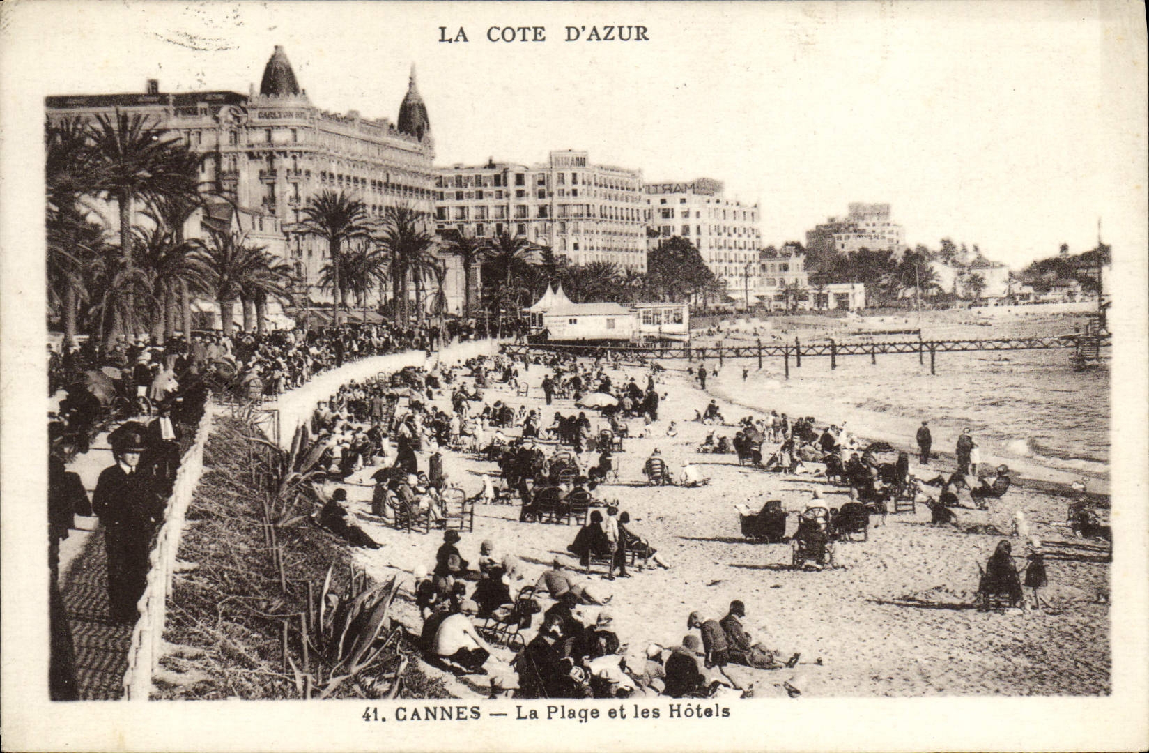 CPA Cannes La Plage et les Hotels 