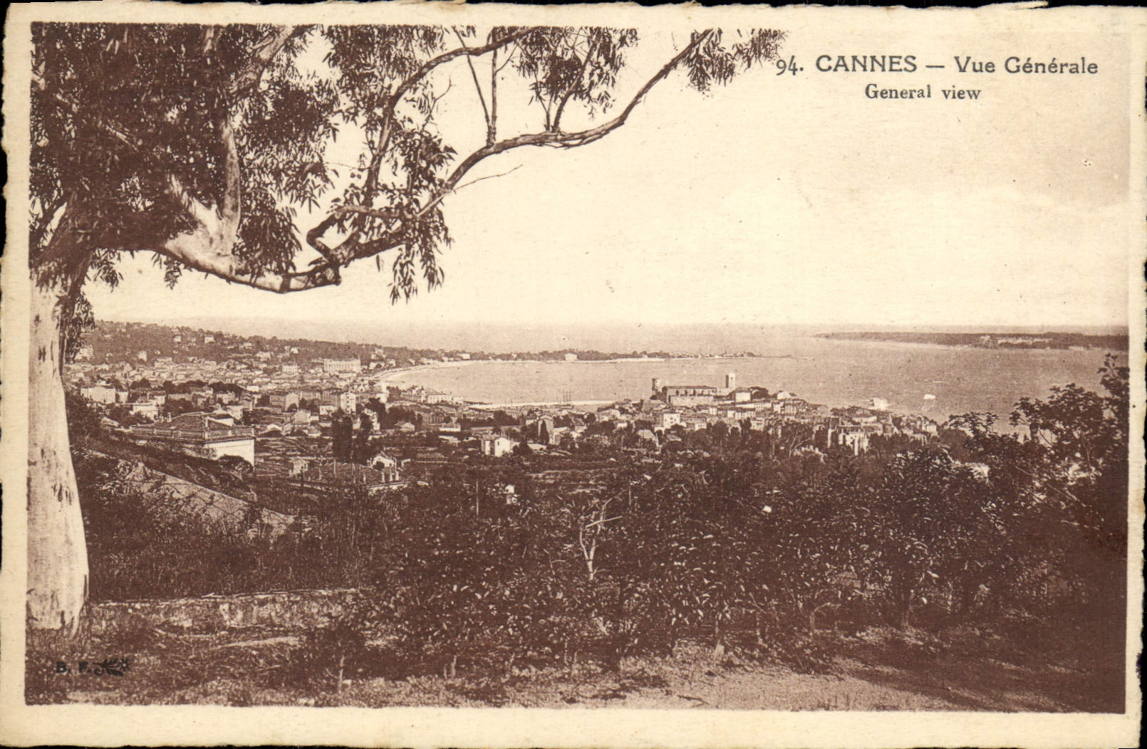 CPA Cannes Vue Generale 