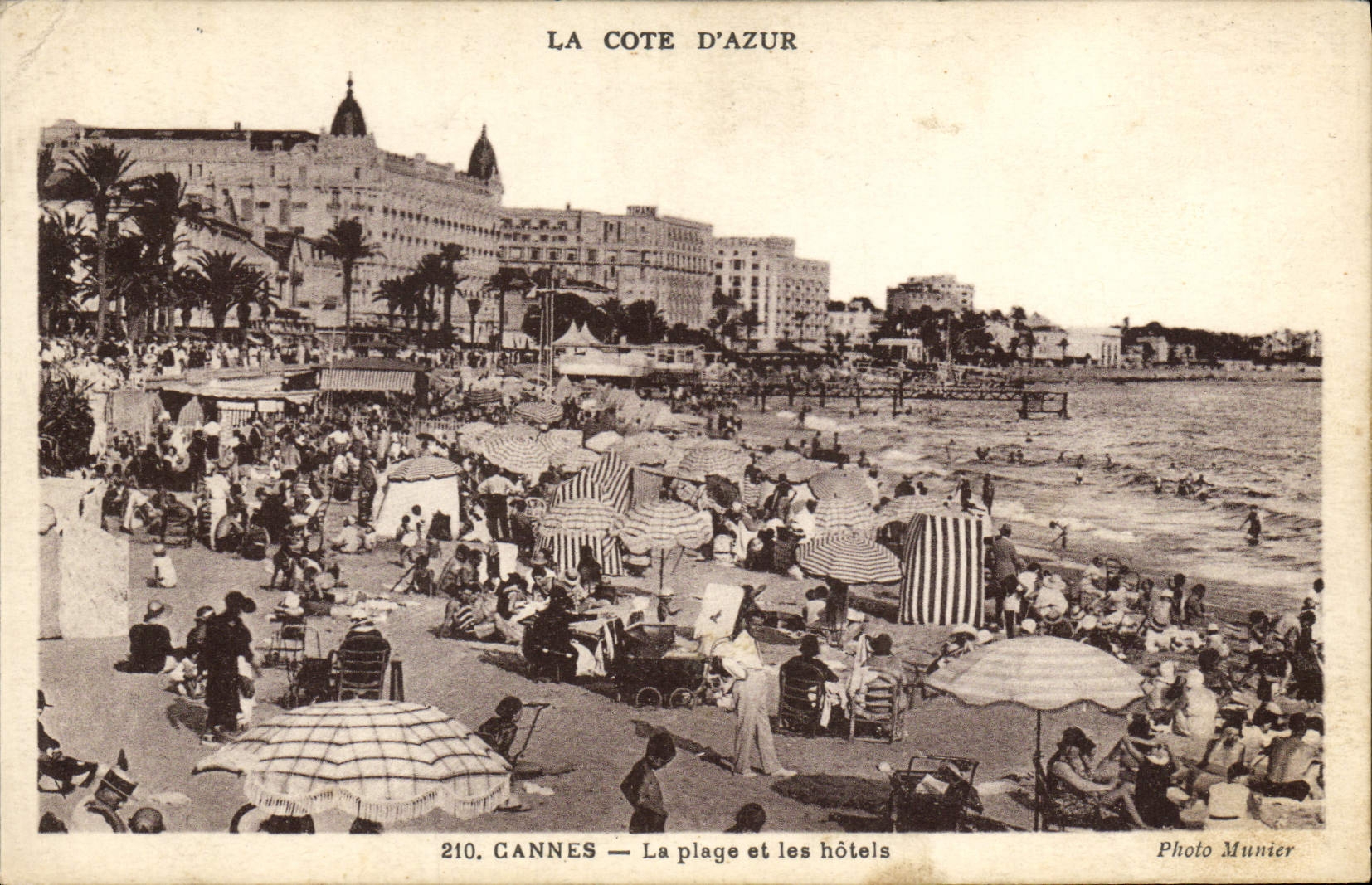 CPA Cannes La Plage et les hotels 