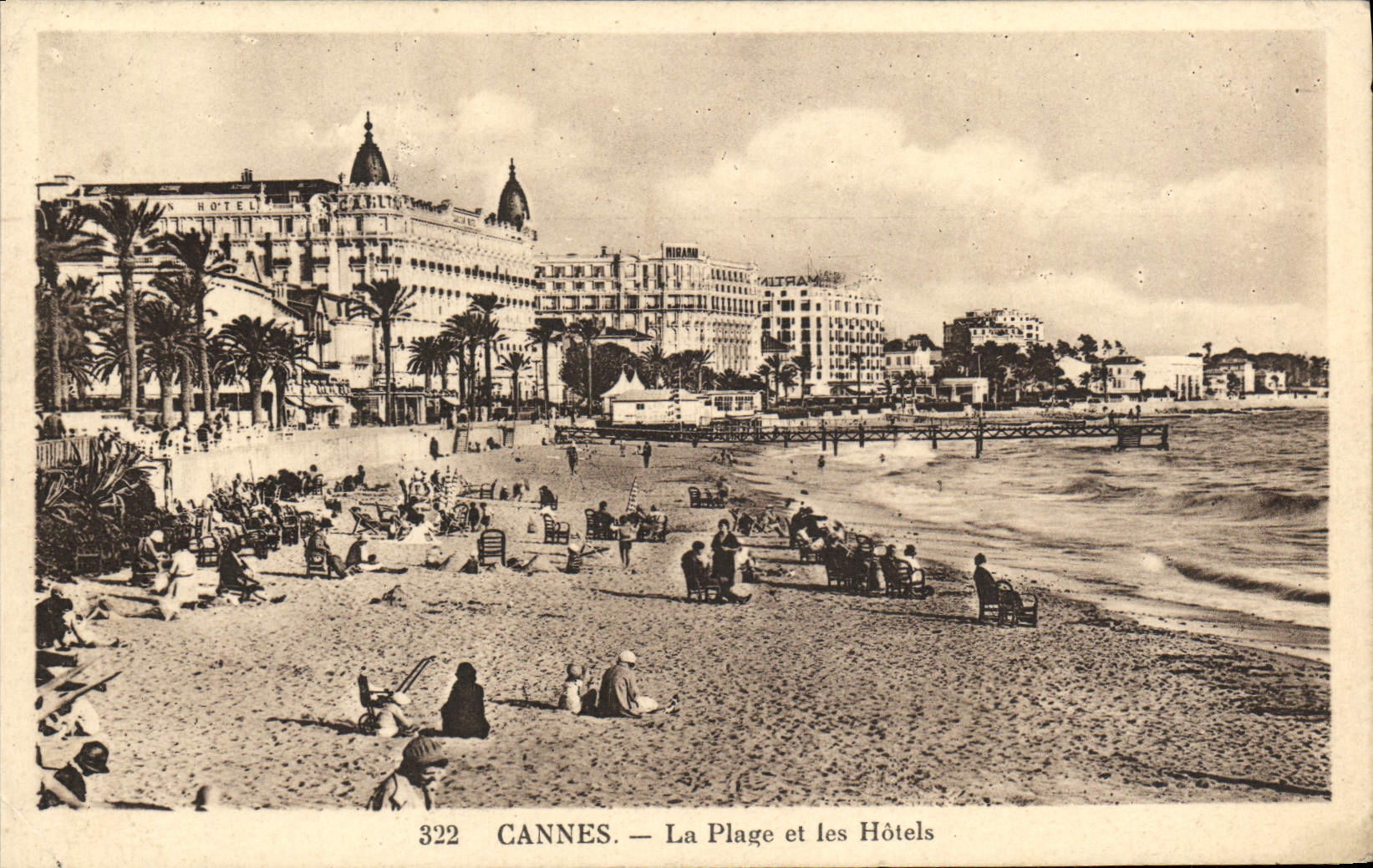 CPA Cannes La Plage et les Hotels 