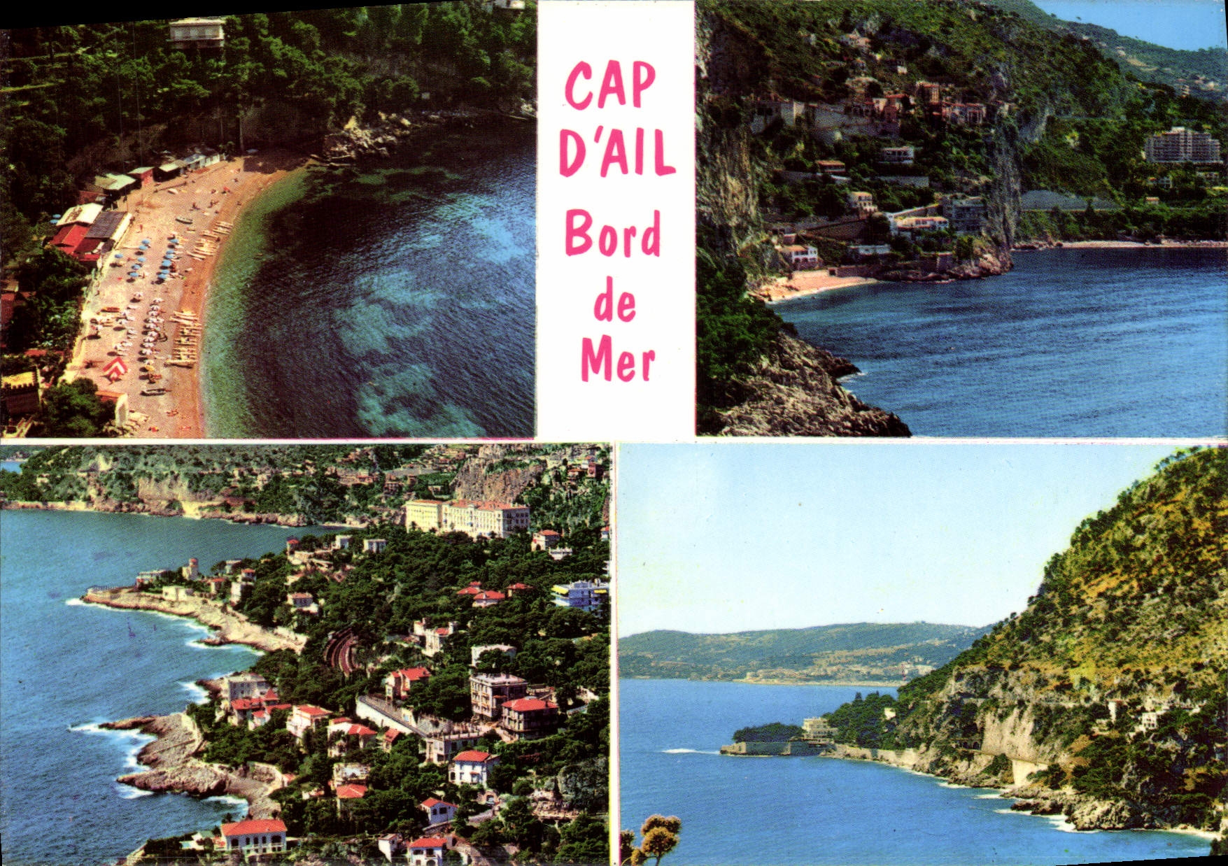 MODERN CARD Cape d' Ail Reflections of Cape d' Ail