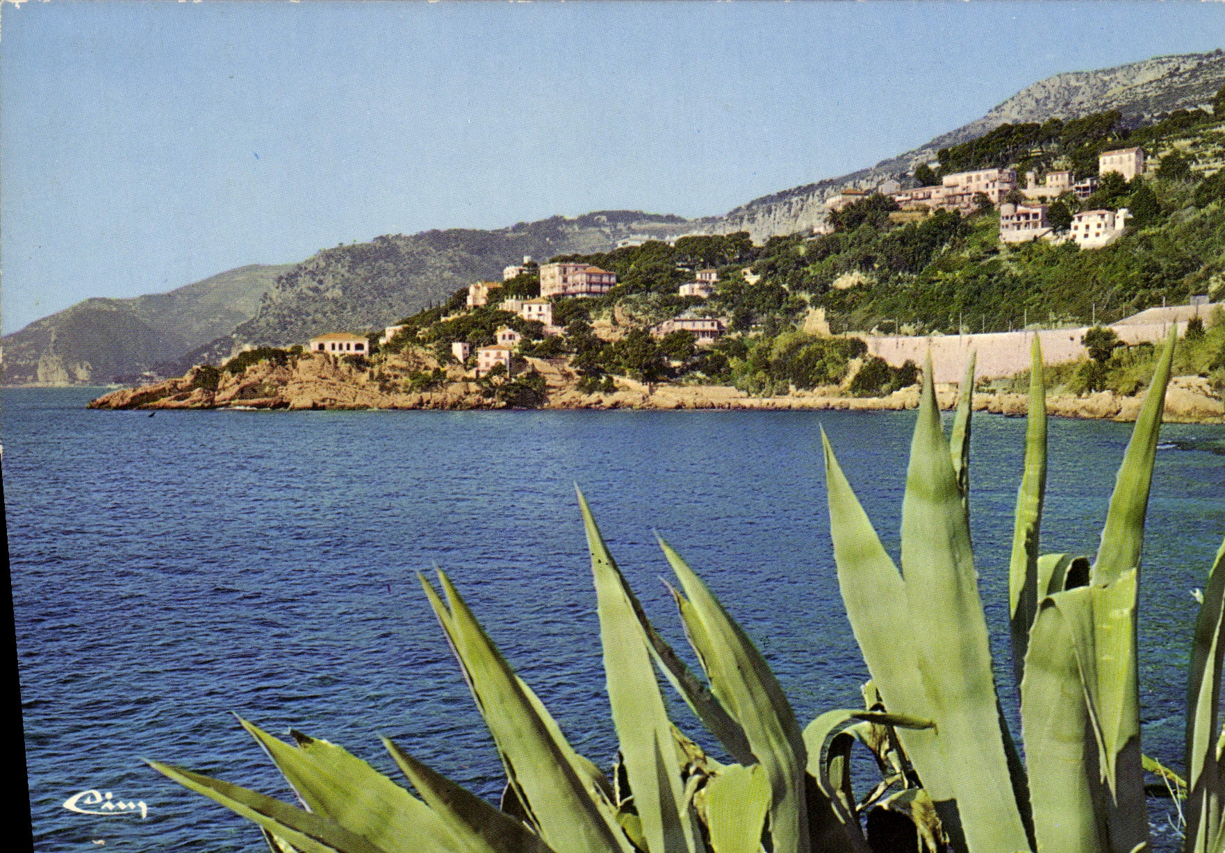 MODERN CARD Cape d' Ail View the Cape Rognose