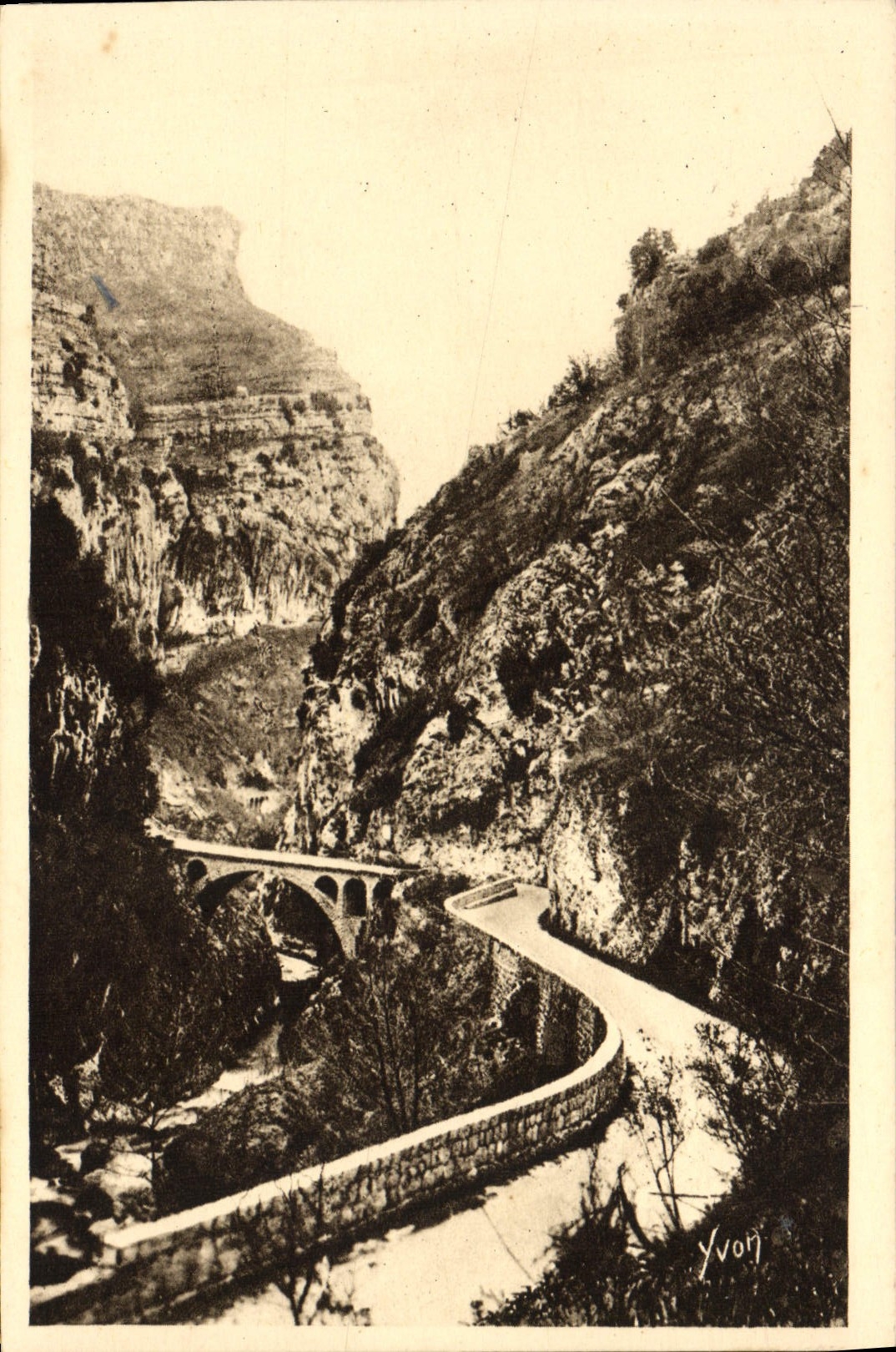 CPA Les Gorges du Loup Pont de l'Abime