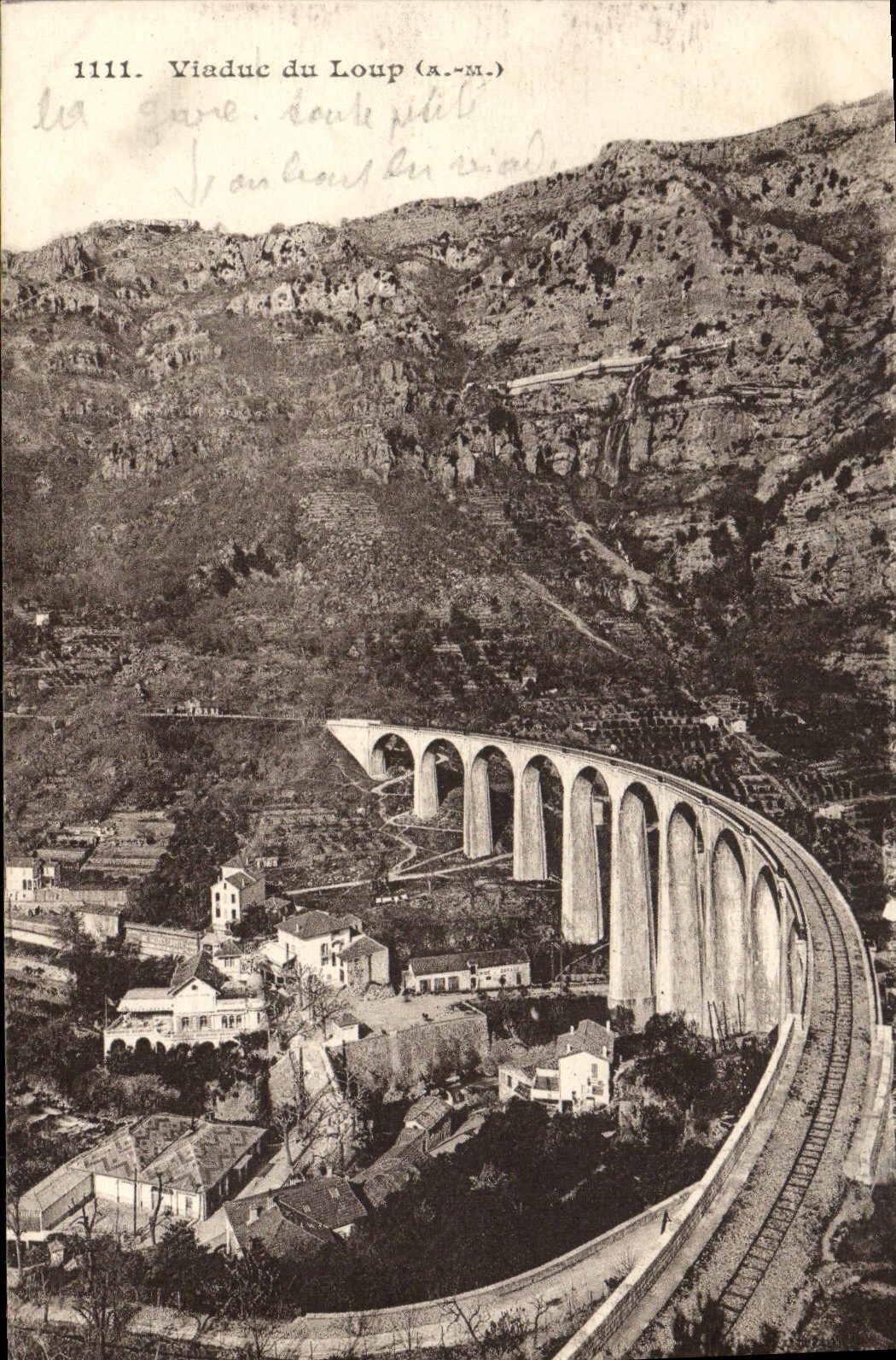 VINTAGE POSTCARD Viaduct of the Wolf
