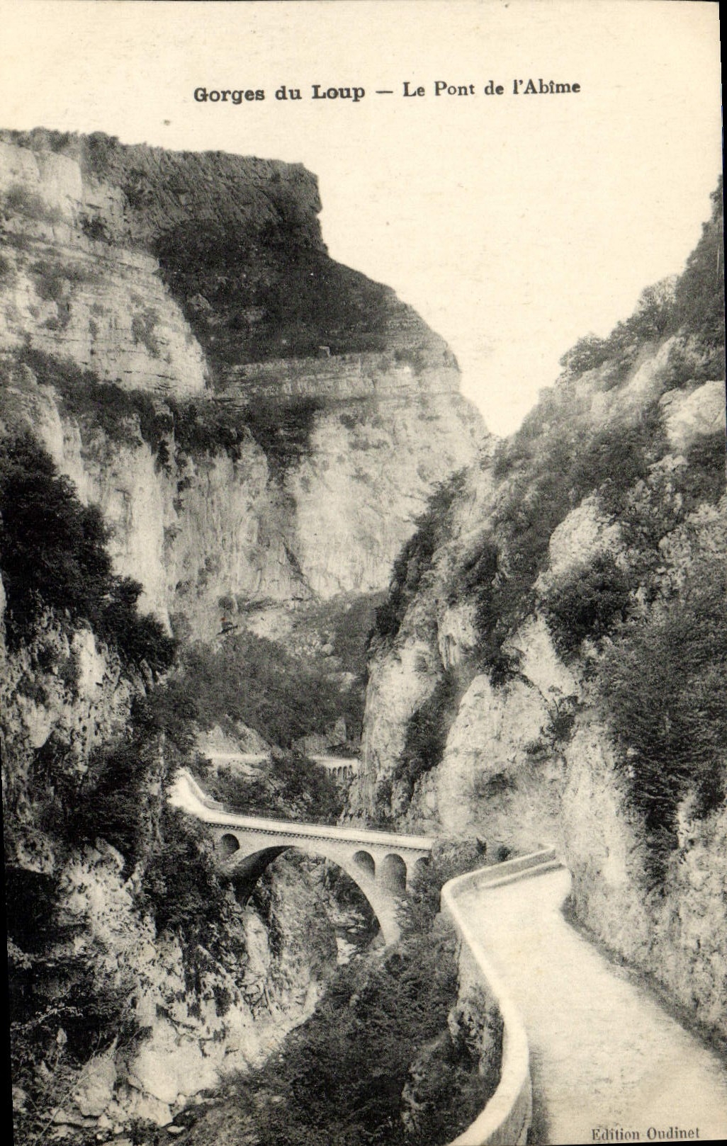 CPA Gorges du Loup La Pont de l'Abime