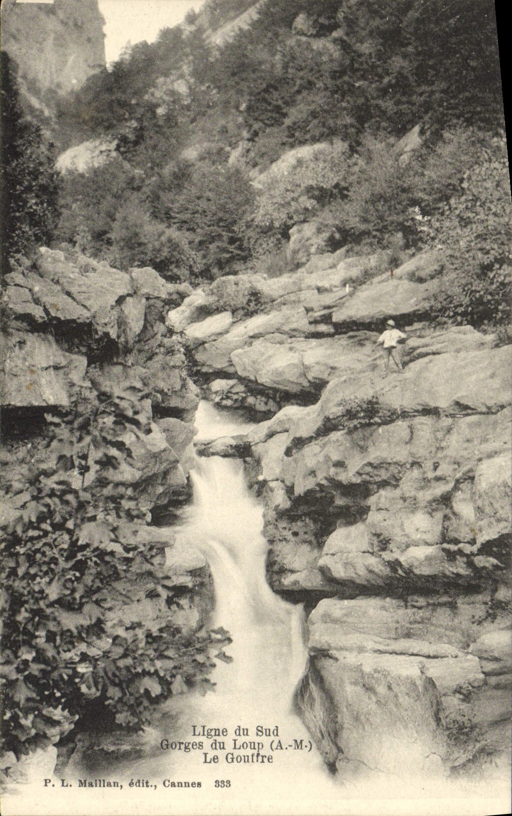 CPA Ligne du Sud Gorges du Loup 
