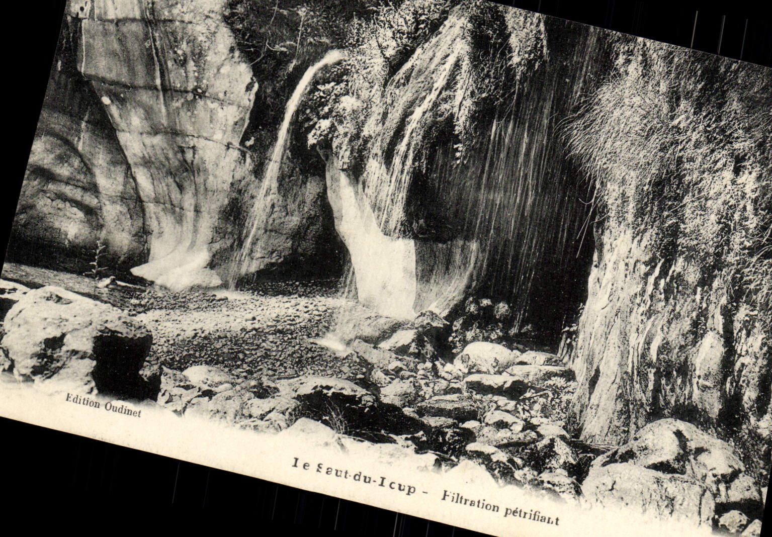 CPA Le Saut du Loup Filtration petrifiant