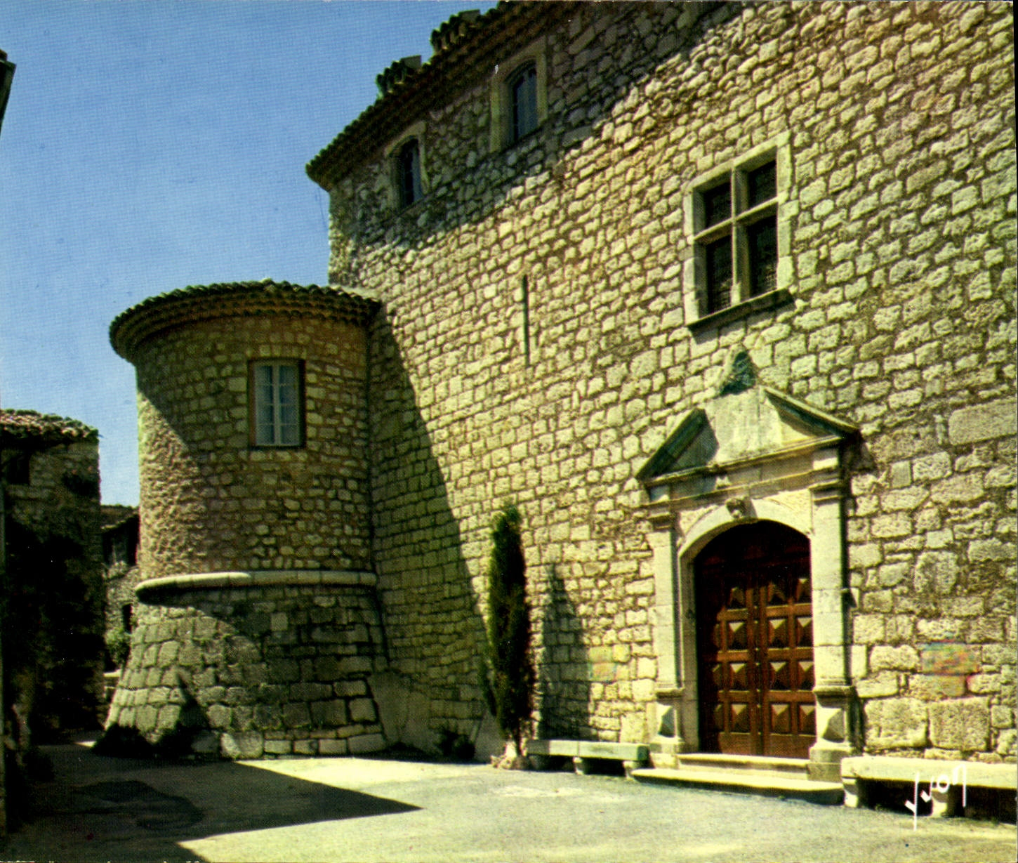 POSTAL MODERNA Gourdon el castillo viejo