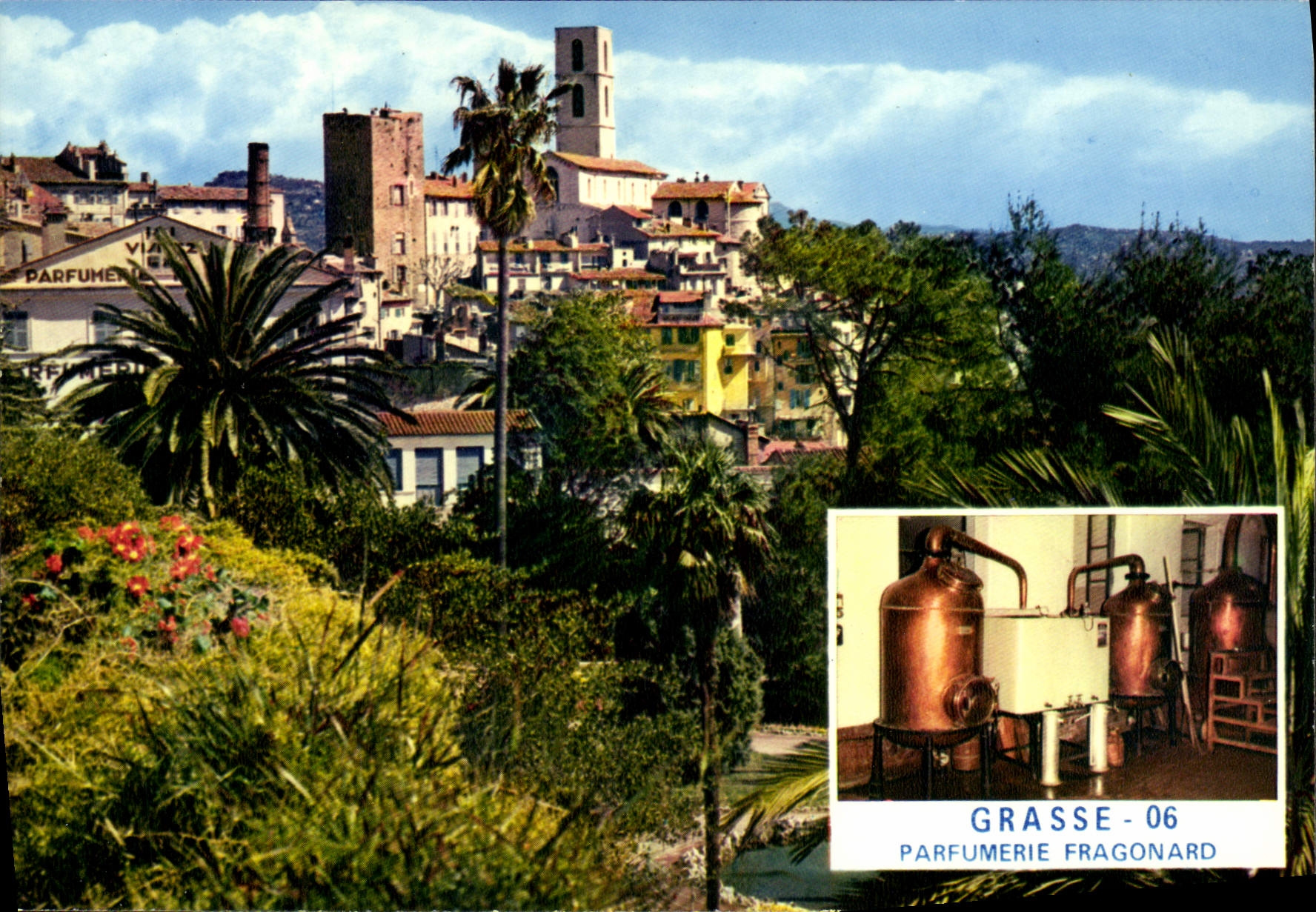CPM Grasse Parfumerie Fragonard